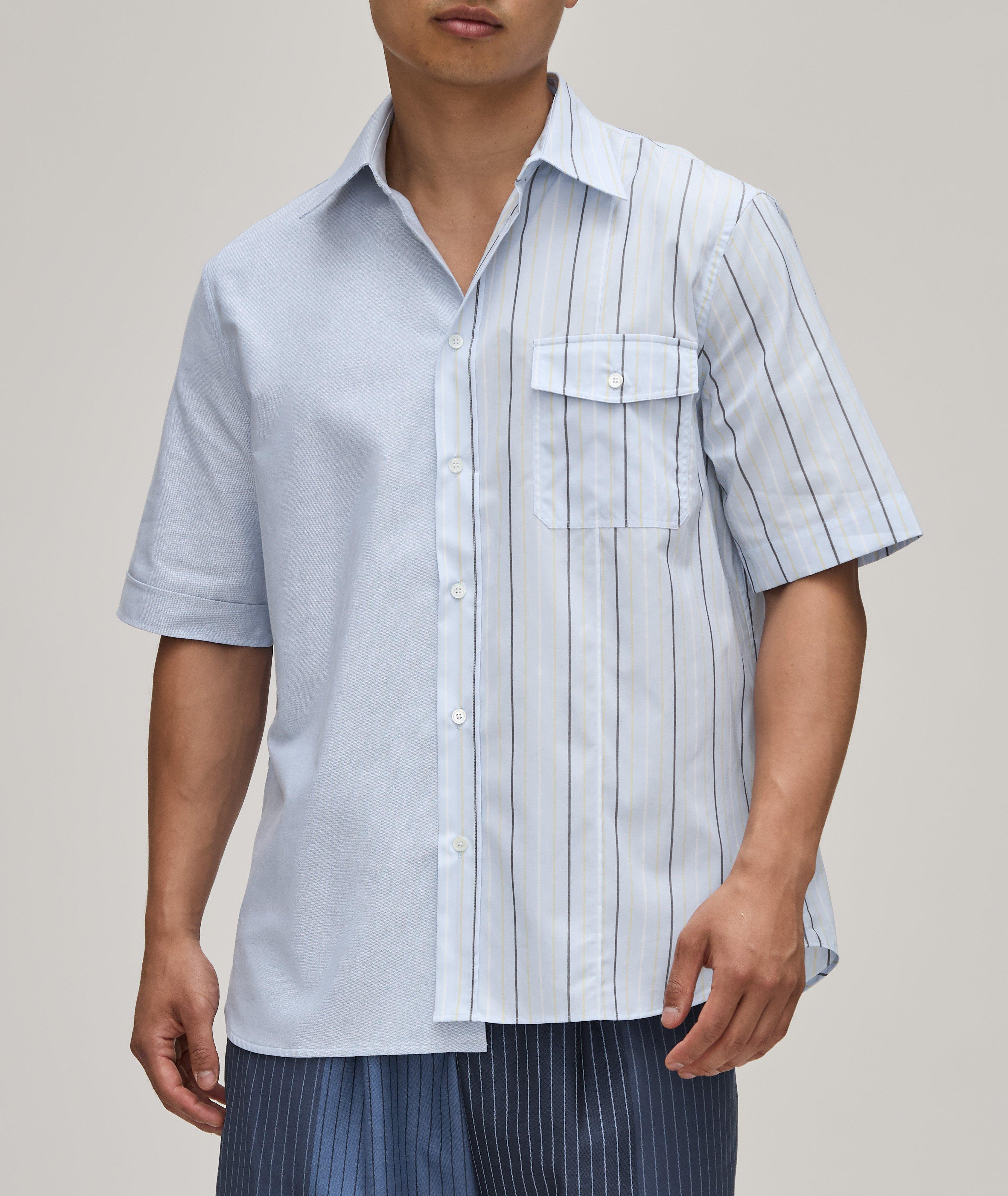 Half & Half Cotton Sport Shirt  image 1