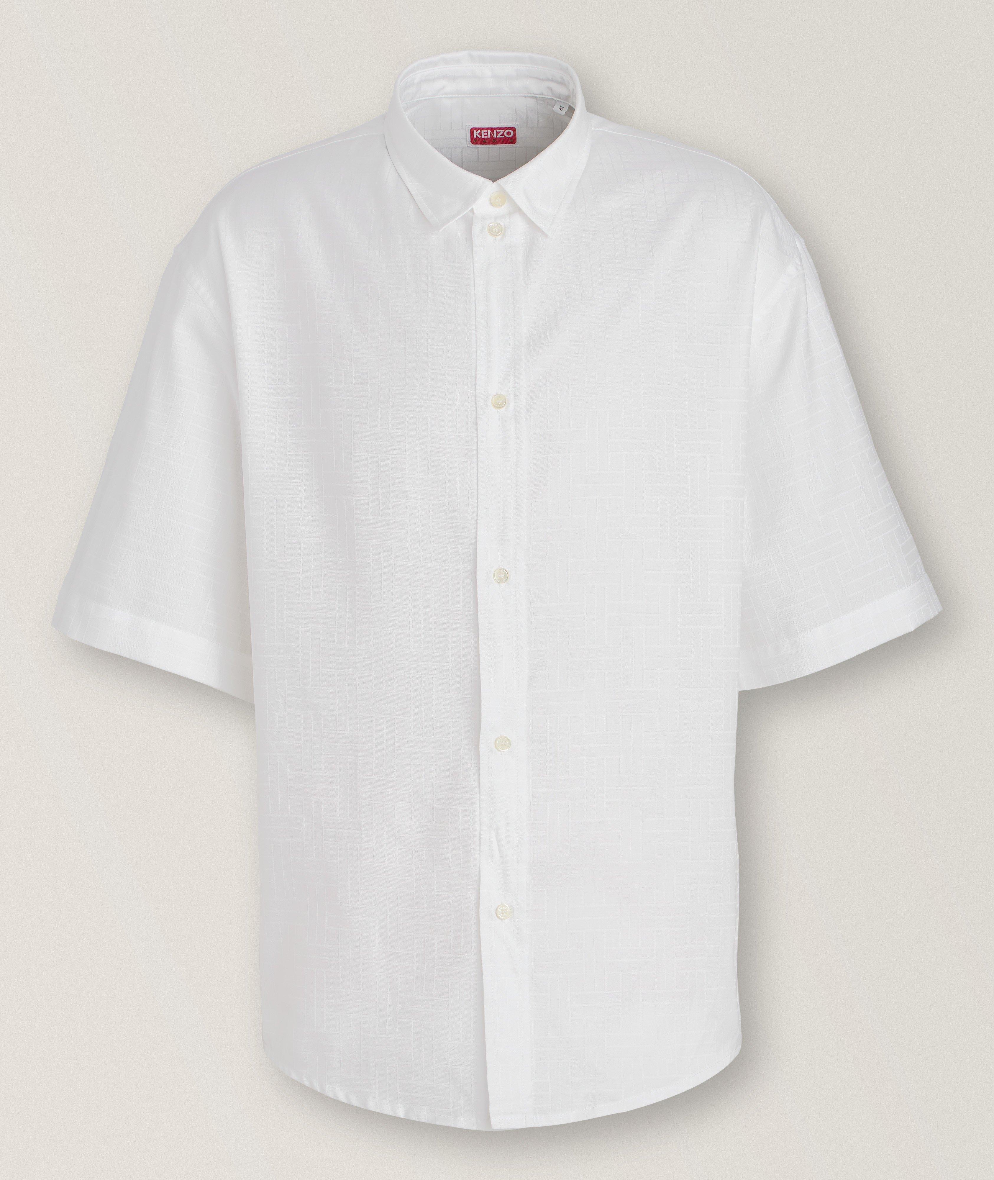 Tatami Jacquard Cotton Shirt image 0