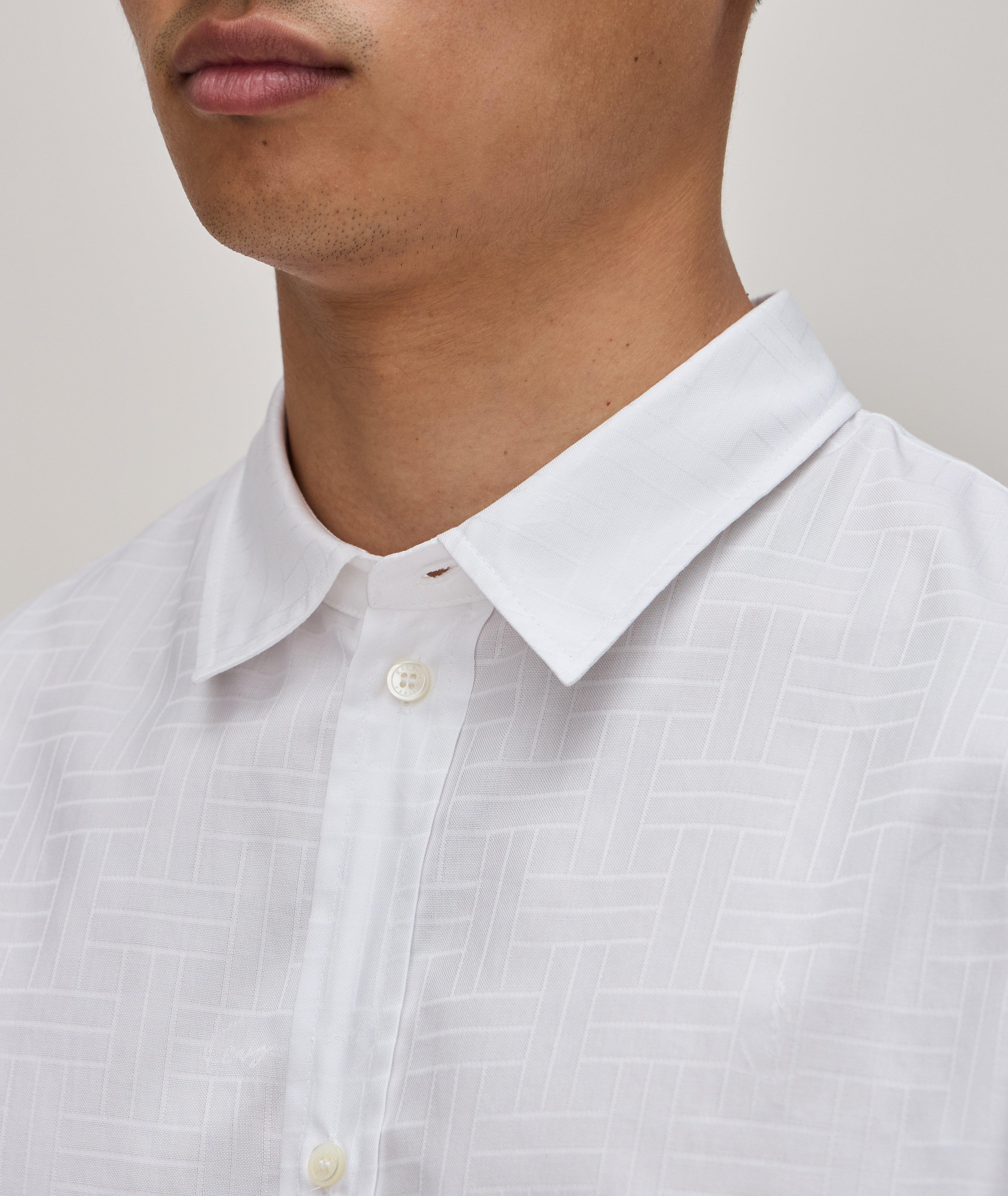 Tatami Jacquard Cotton Shirt image 3