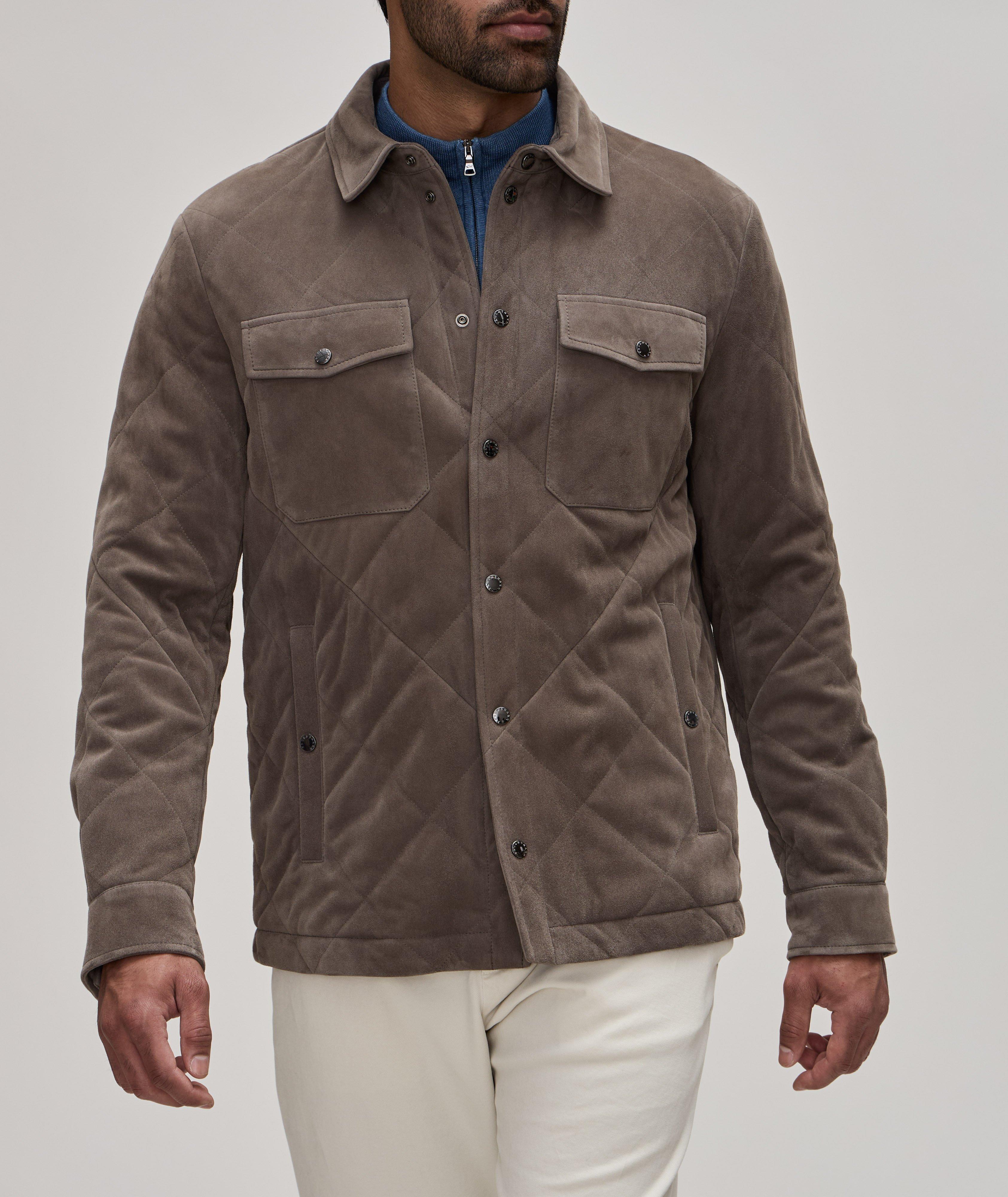 Aqualeather Suede Overshirt image 1