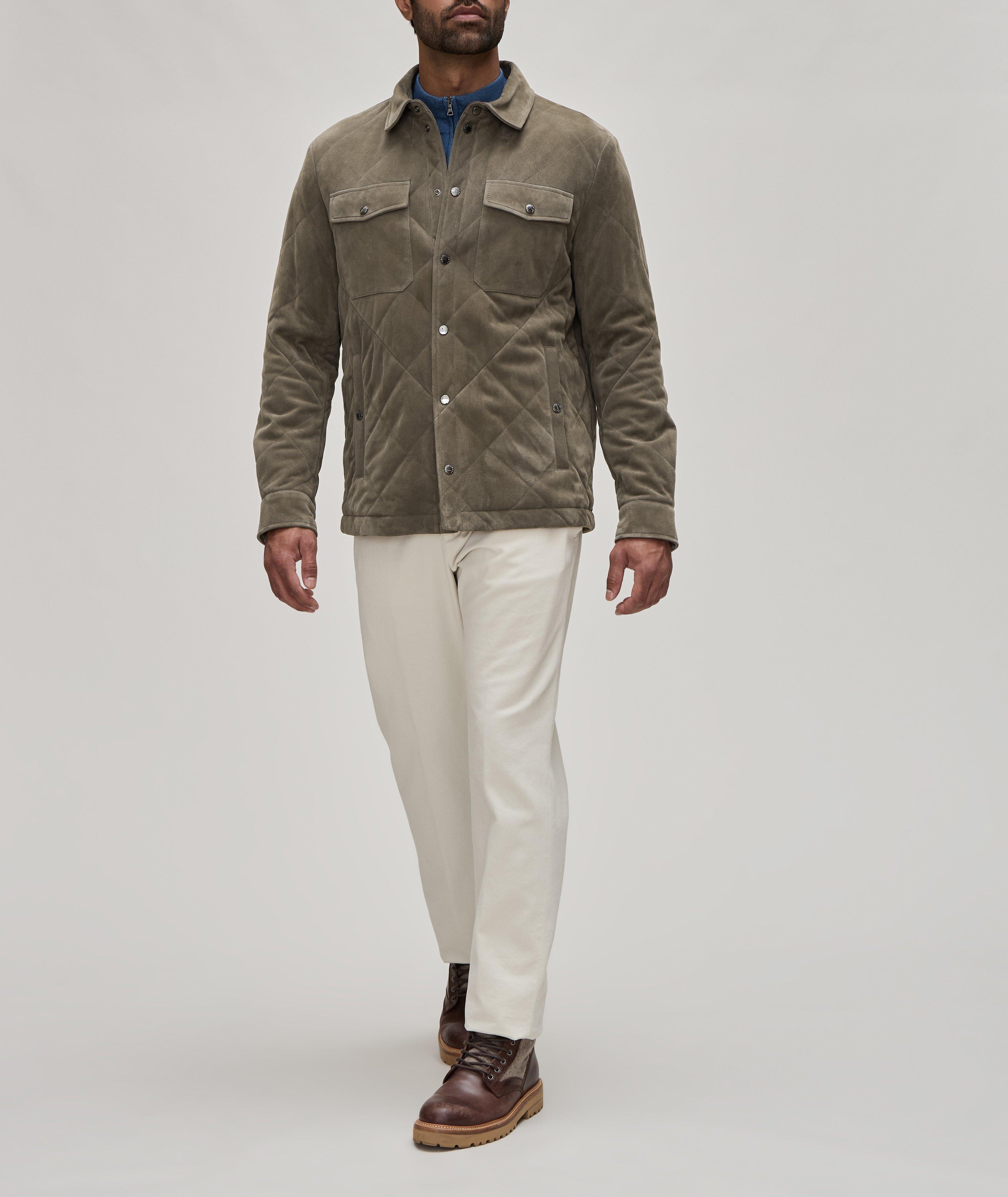 Aqualeather Suede Overshirt image 3