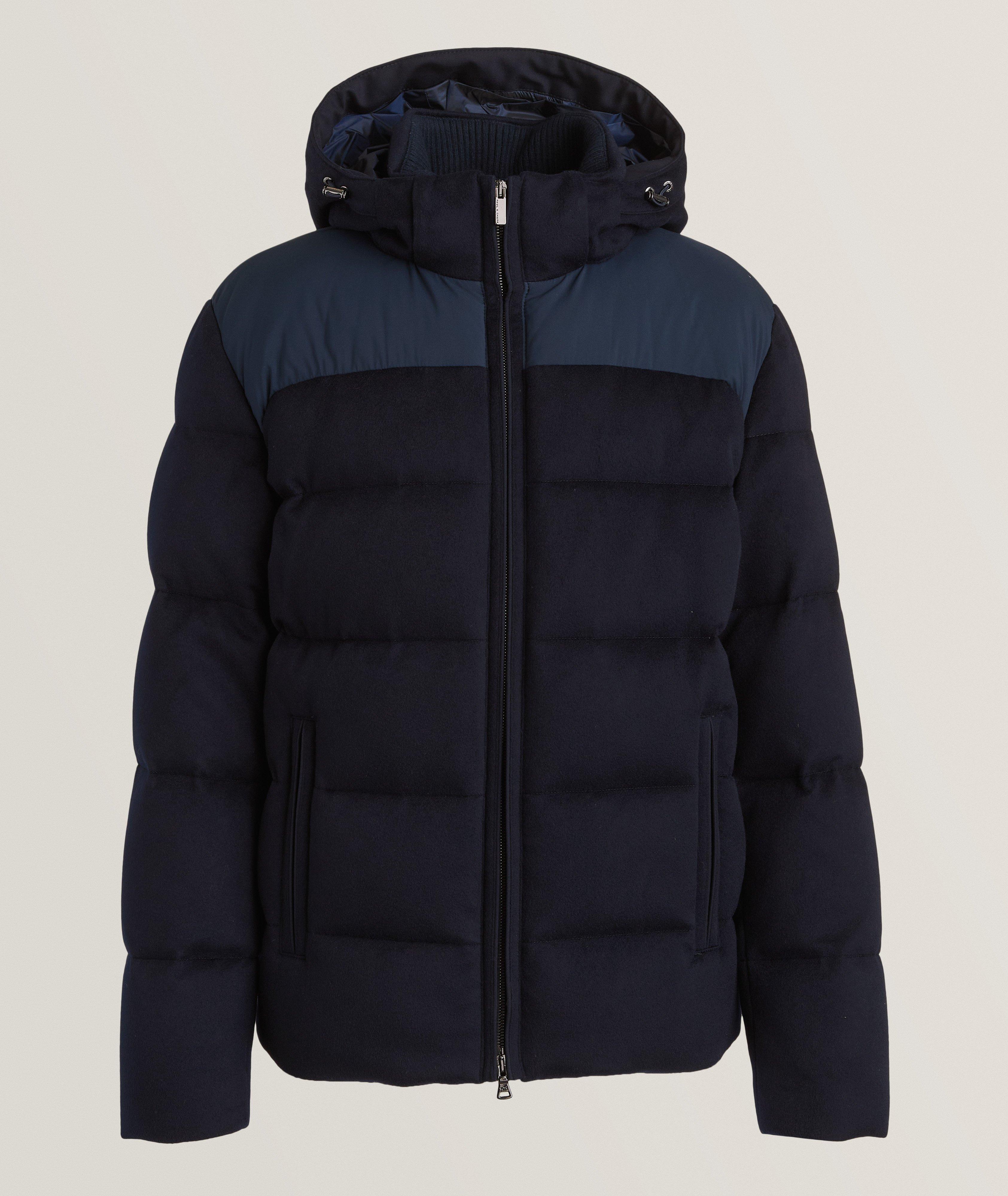 Paul & Shark Cashmere Padded Puffer Coat 