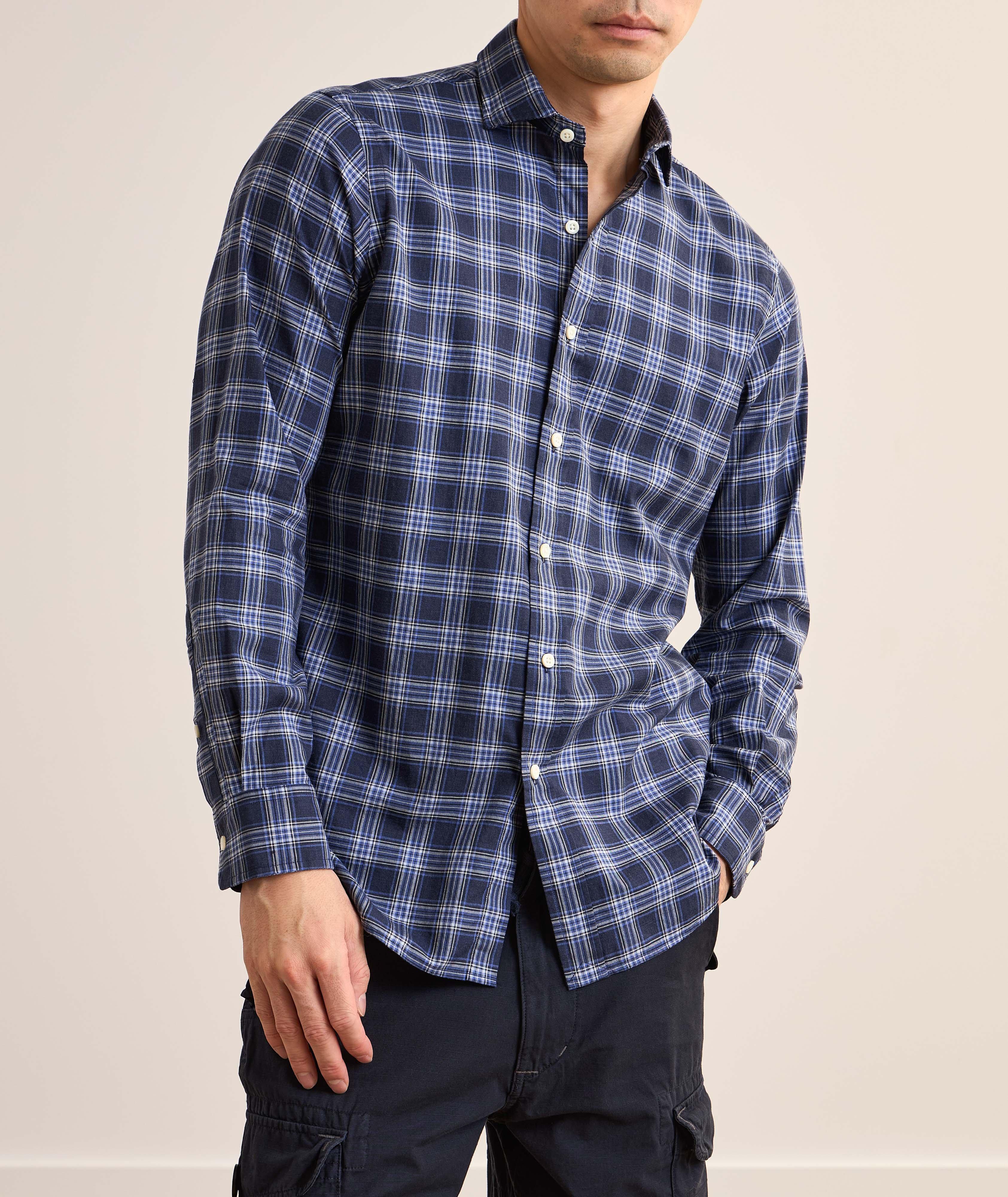 Checked Cotton Shirt  image 1