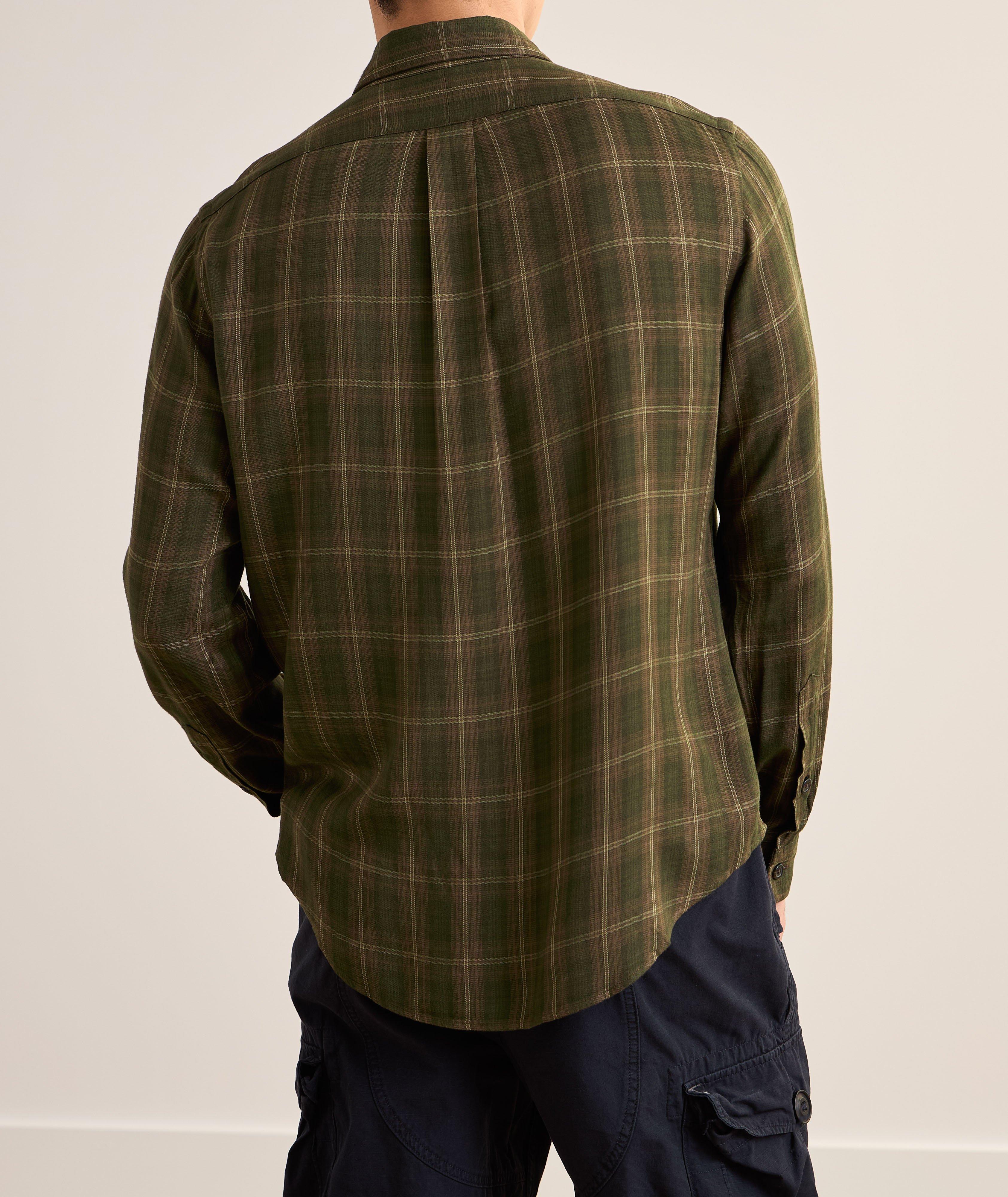 Check-Print Jersey Shirt  image 2
