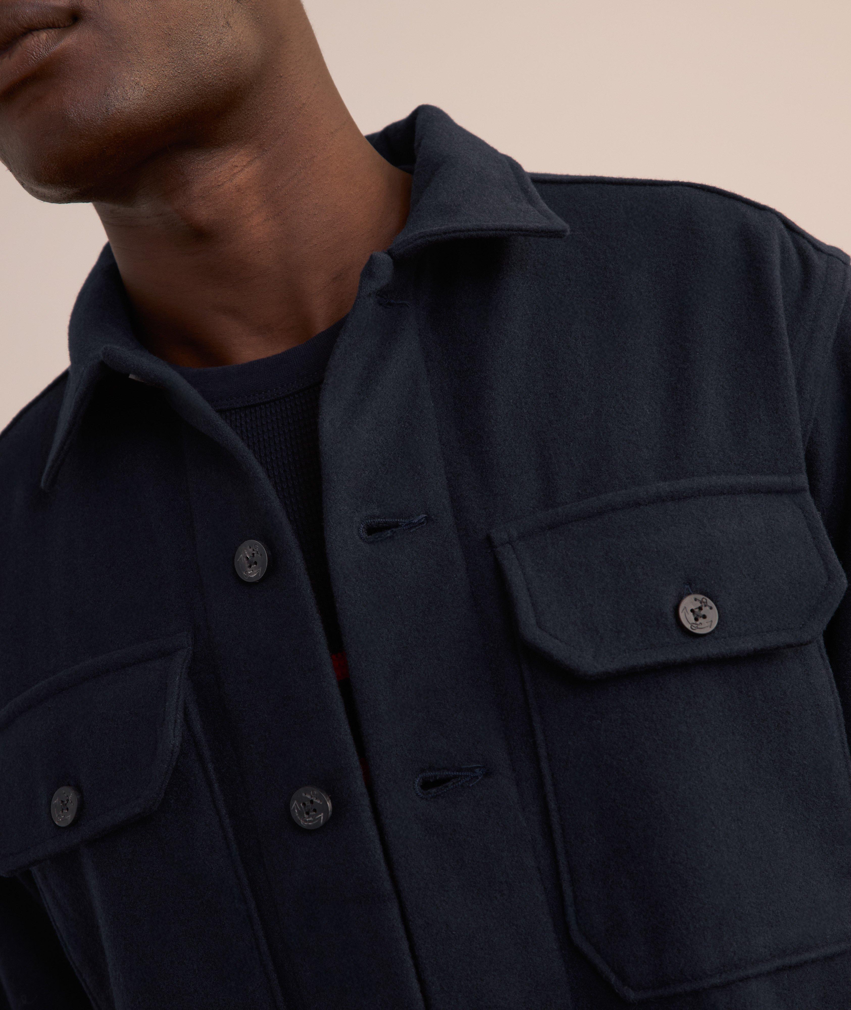 Wool-Blend Overshirt  image 3