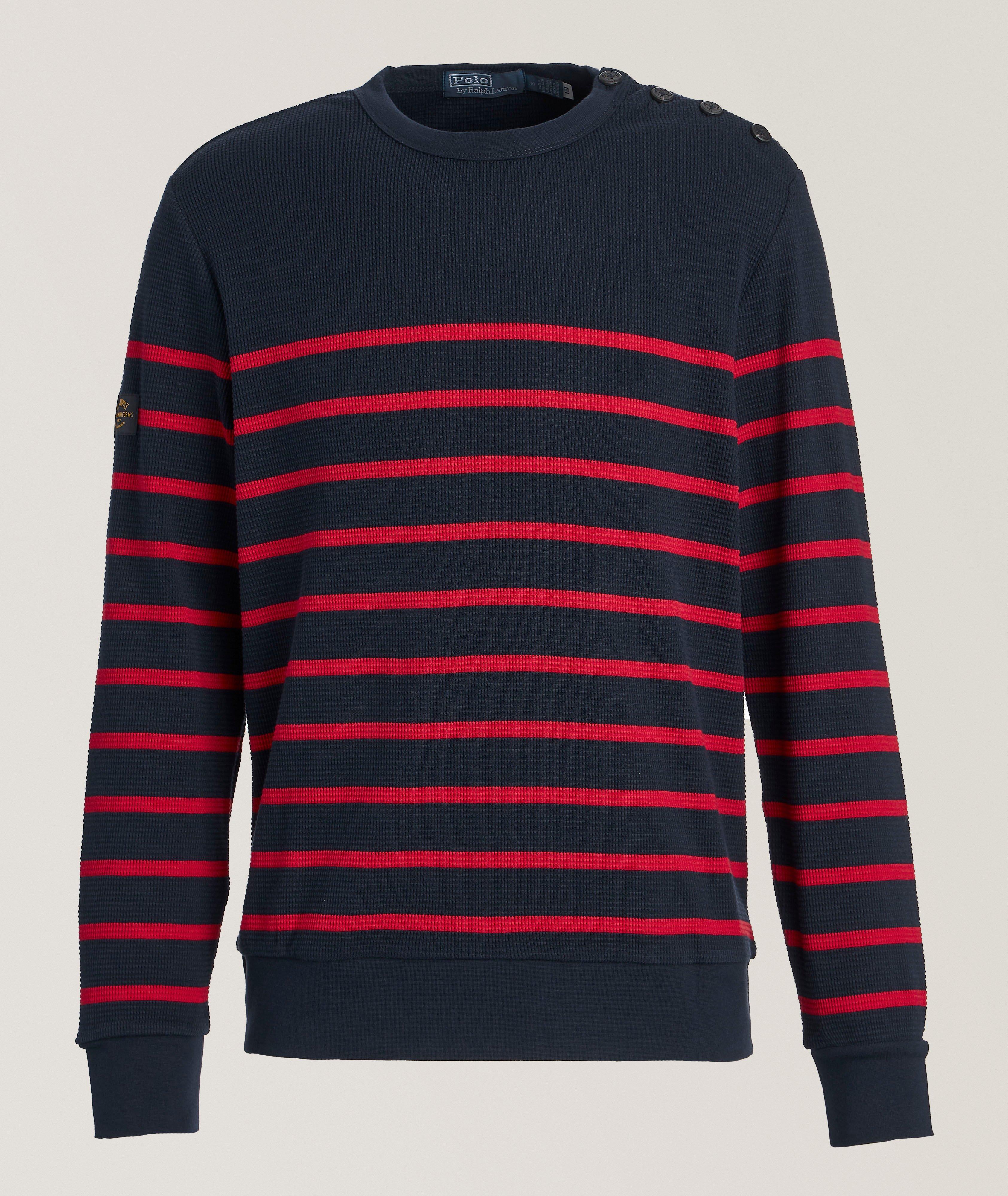 Striped Cotton Sweater