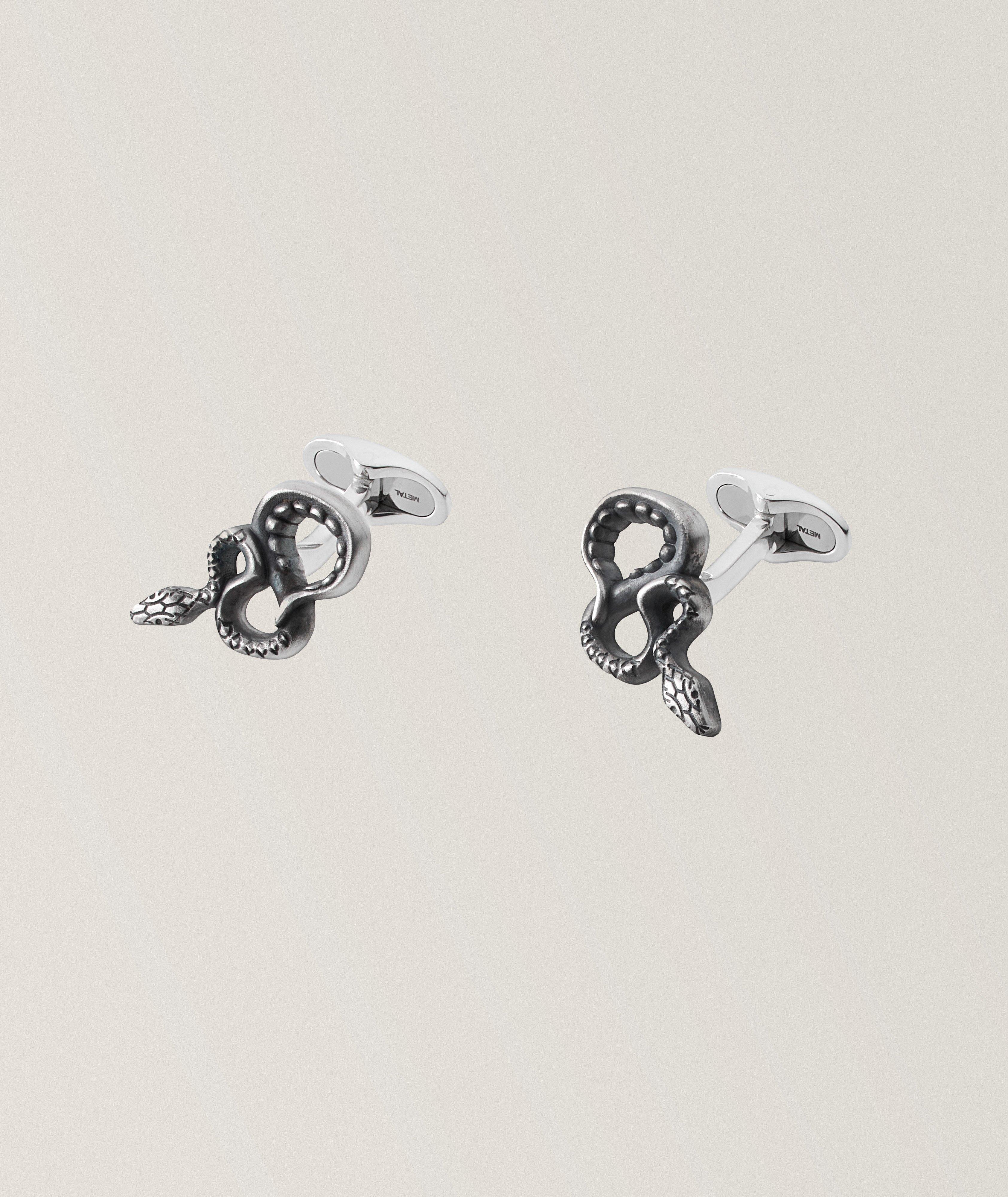 The Legend Of The Zodiac Snake Cufflinks