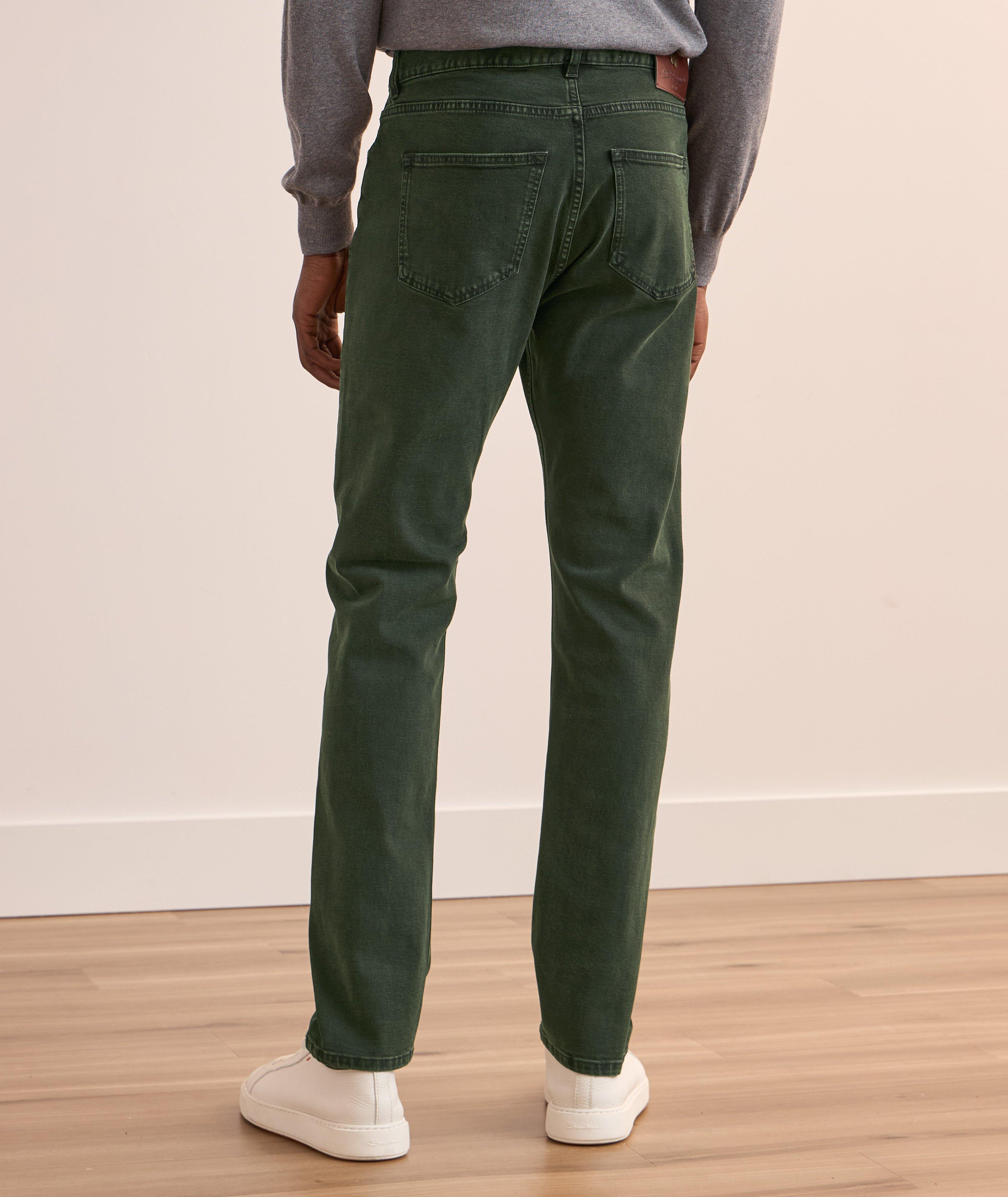 Stretch-Cotton Overdye Denim Jeans image 3