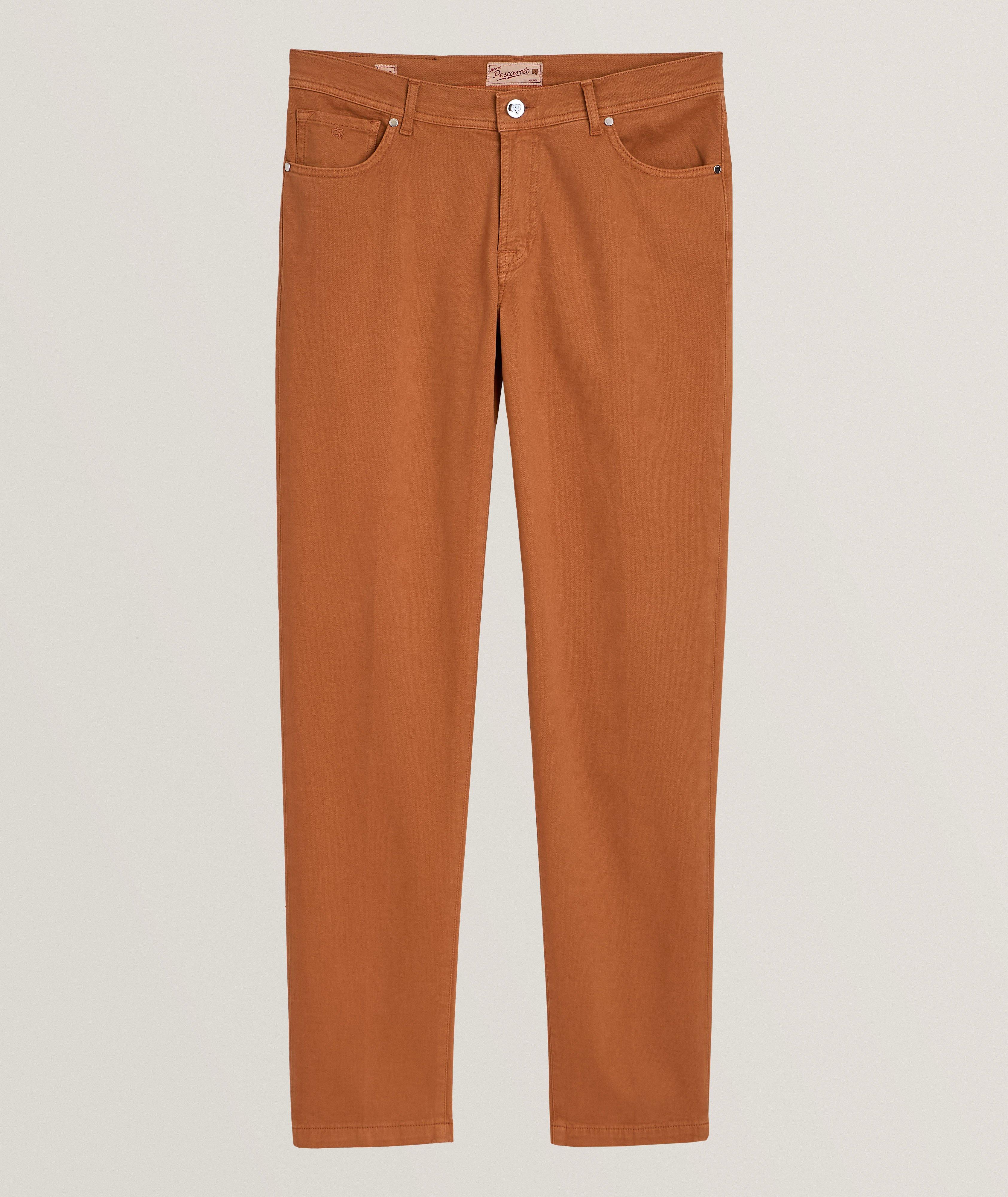 Marco Pescarolo Nerano Cotton-Blend Five-Pocket Pants 