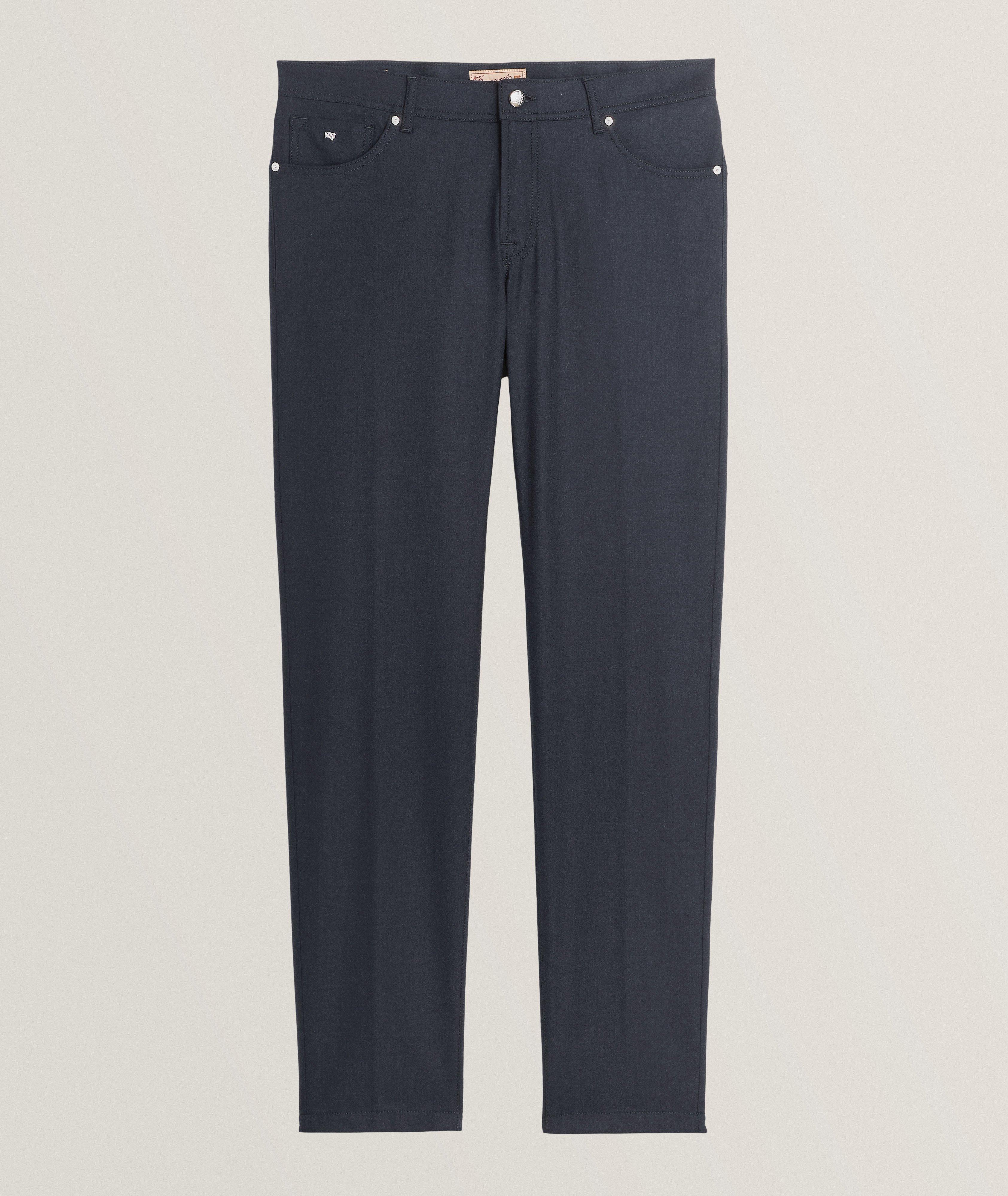 Nerano Stretch-Cashmere 5-Pockets Pants