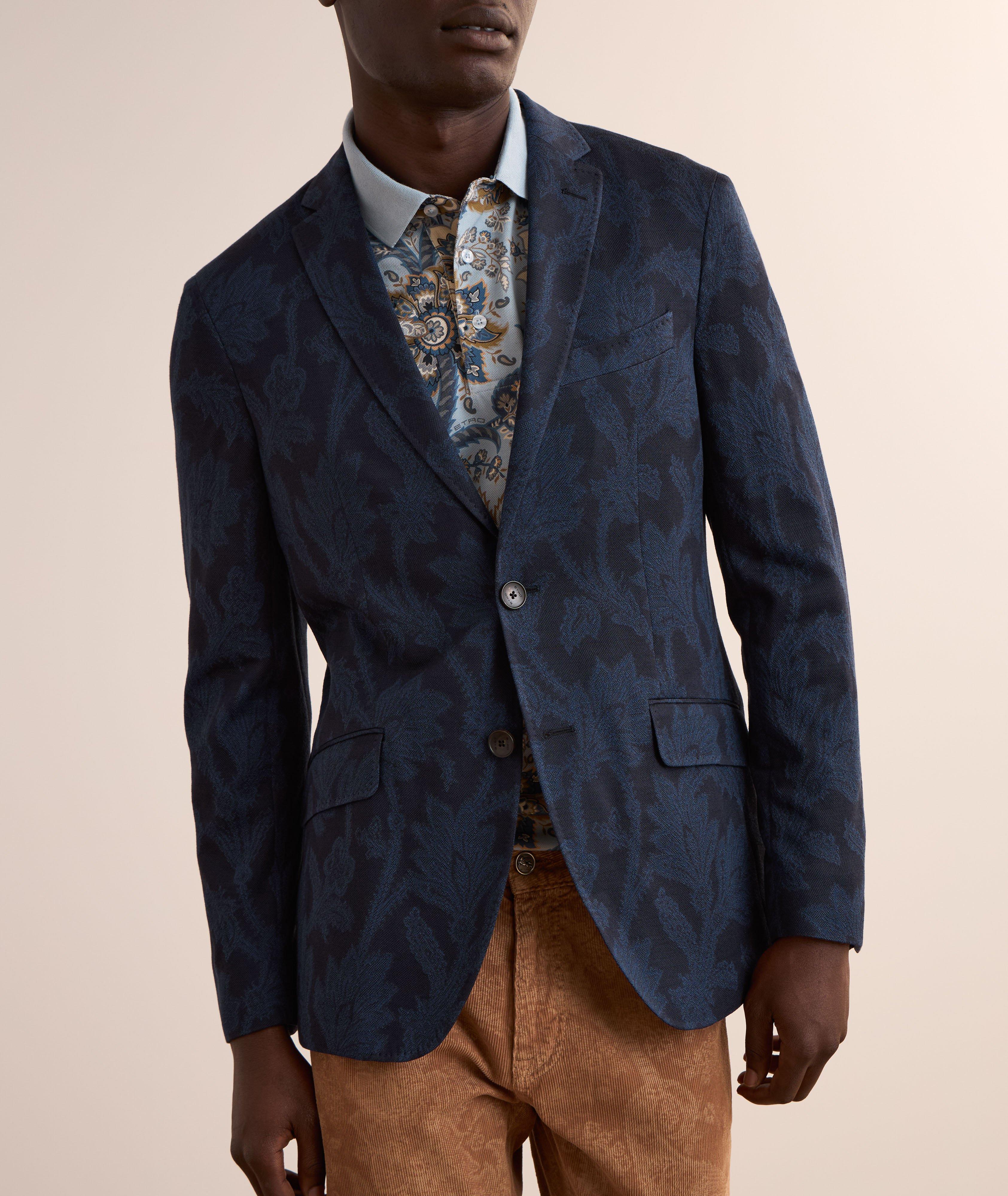 Paisley Cotton-Silk Sport Jacket  image 1