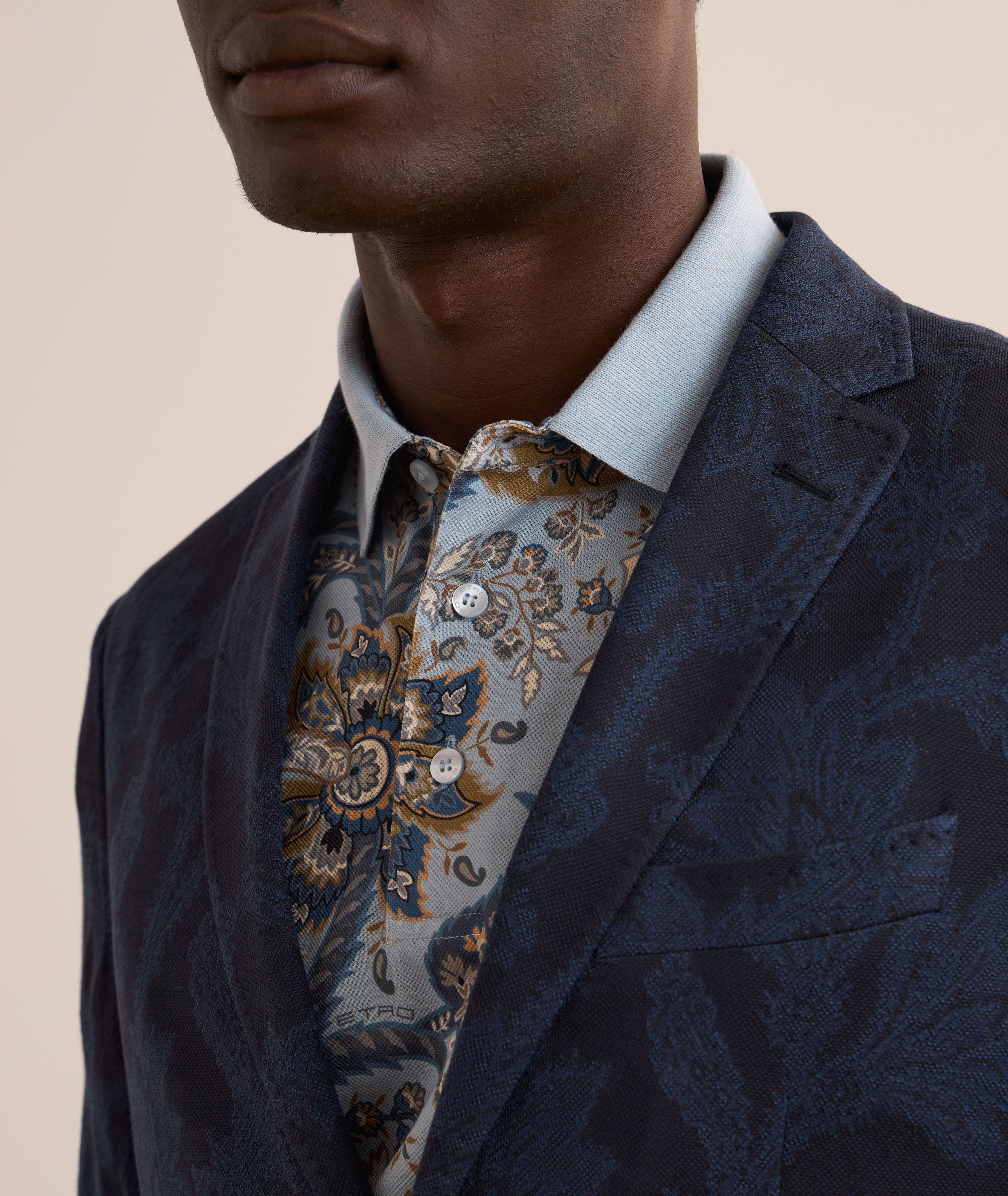 Paisley Cotton-Silk Sport Jacket  image 3