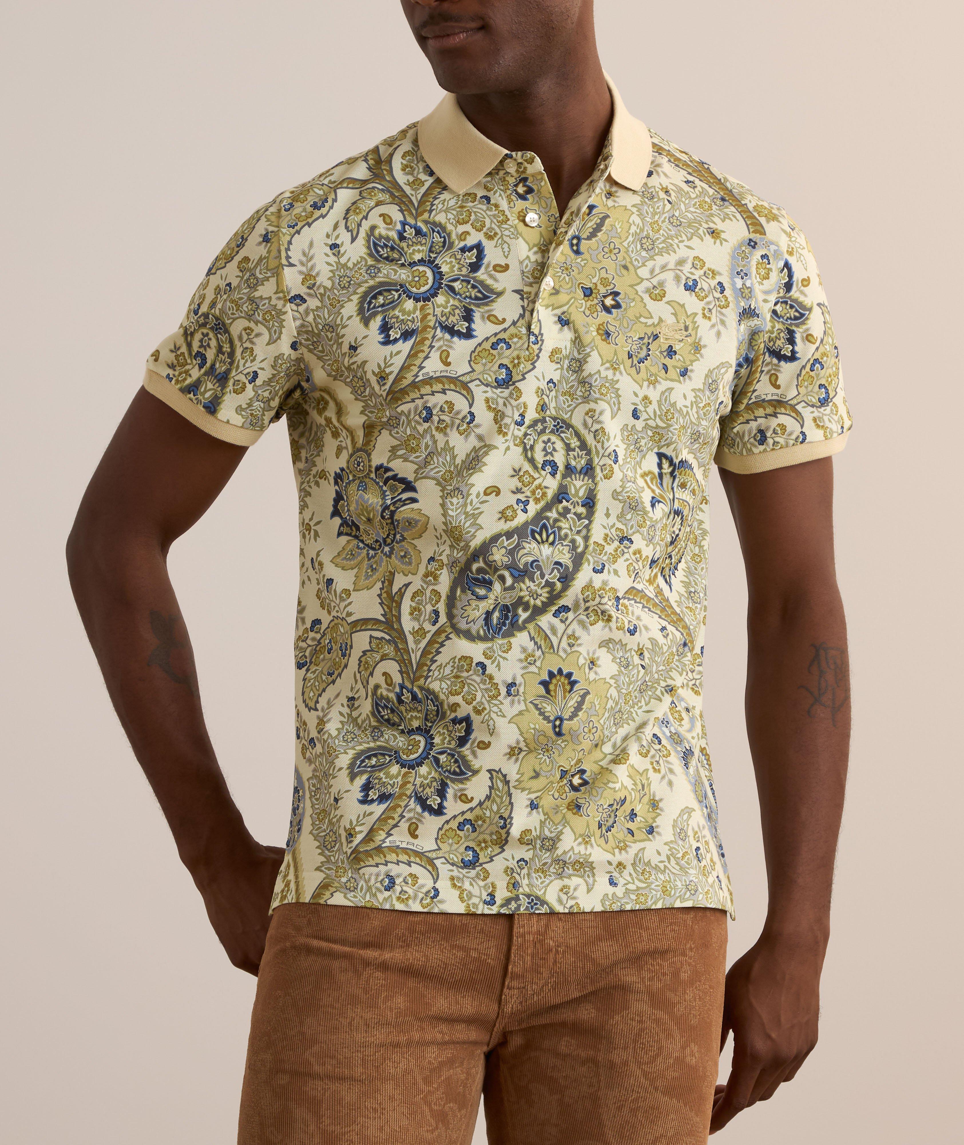 Paisley Cotton Polo image 1