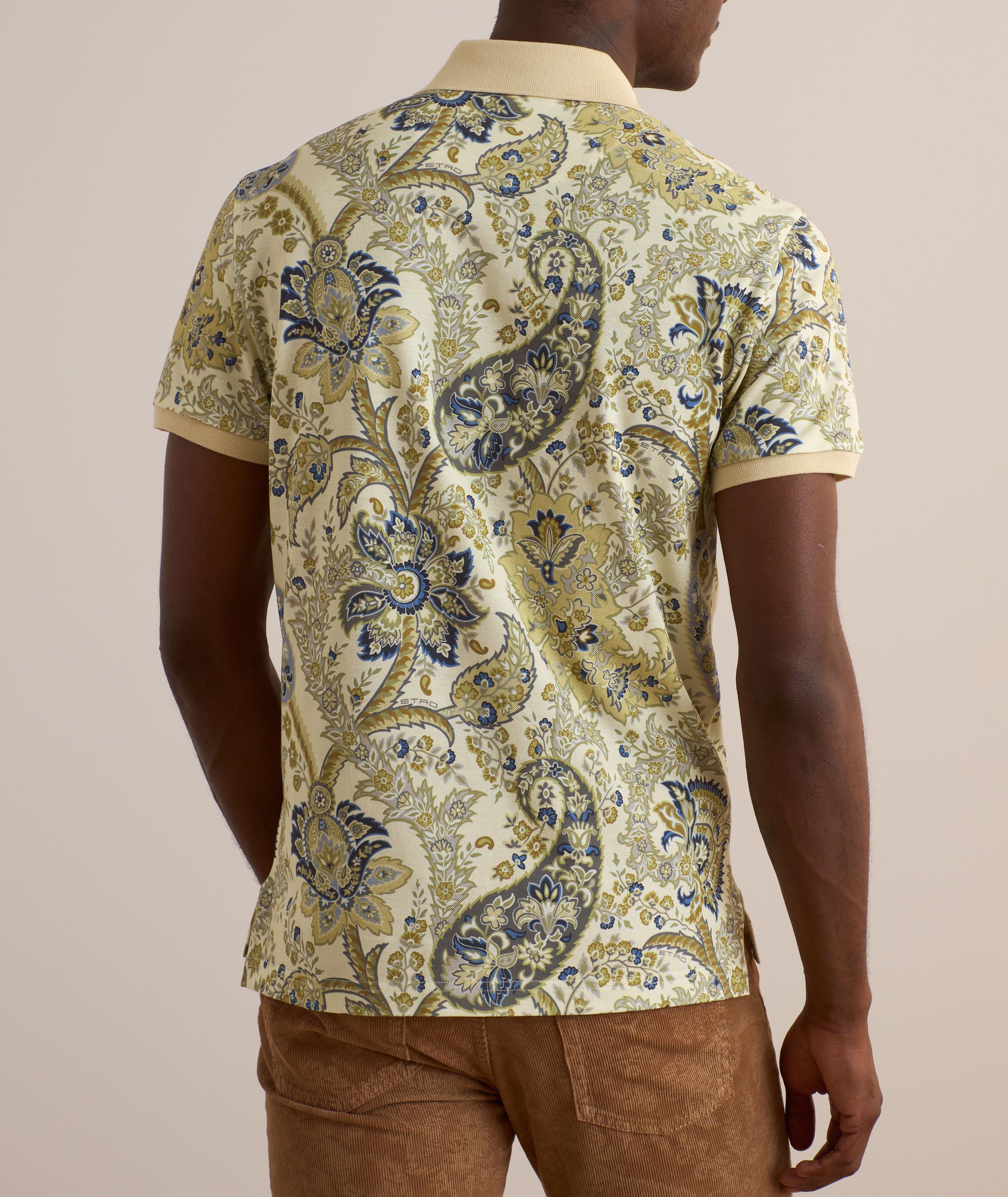 Paisley Cotton Polo image 2