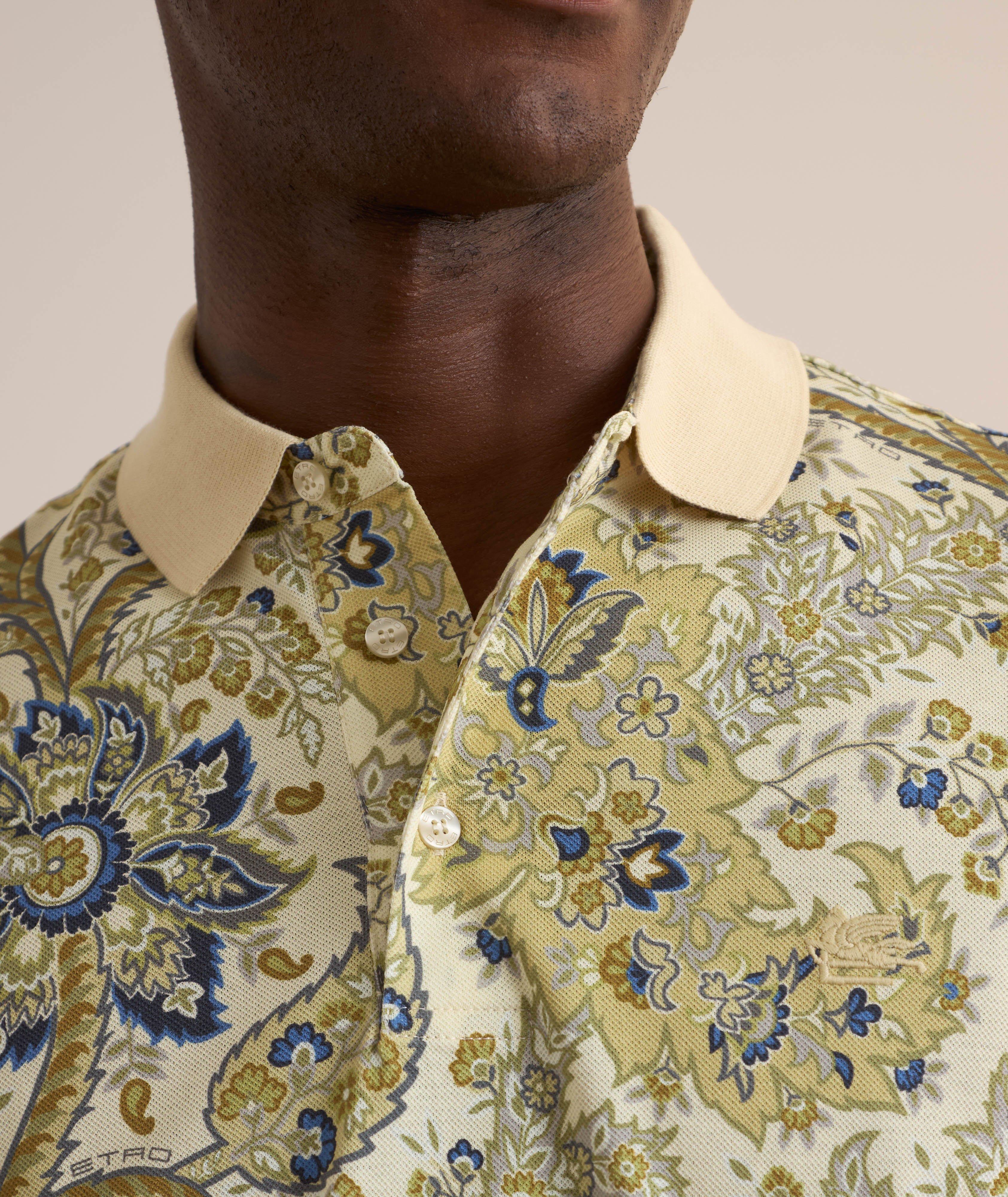 Paisley Cotton Polo image 3