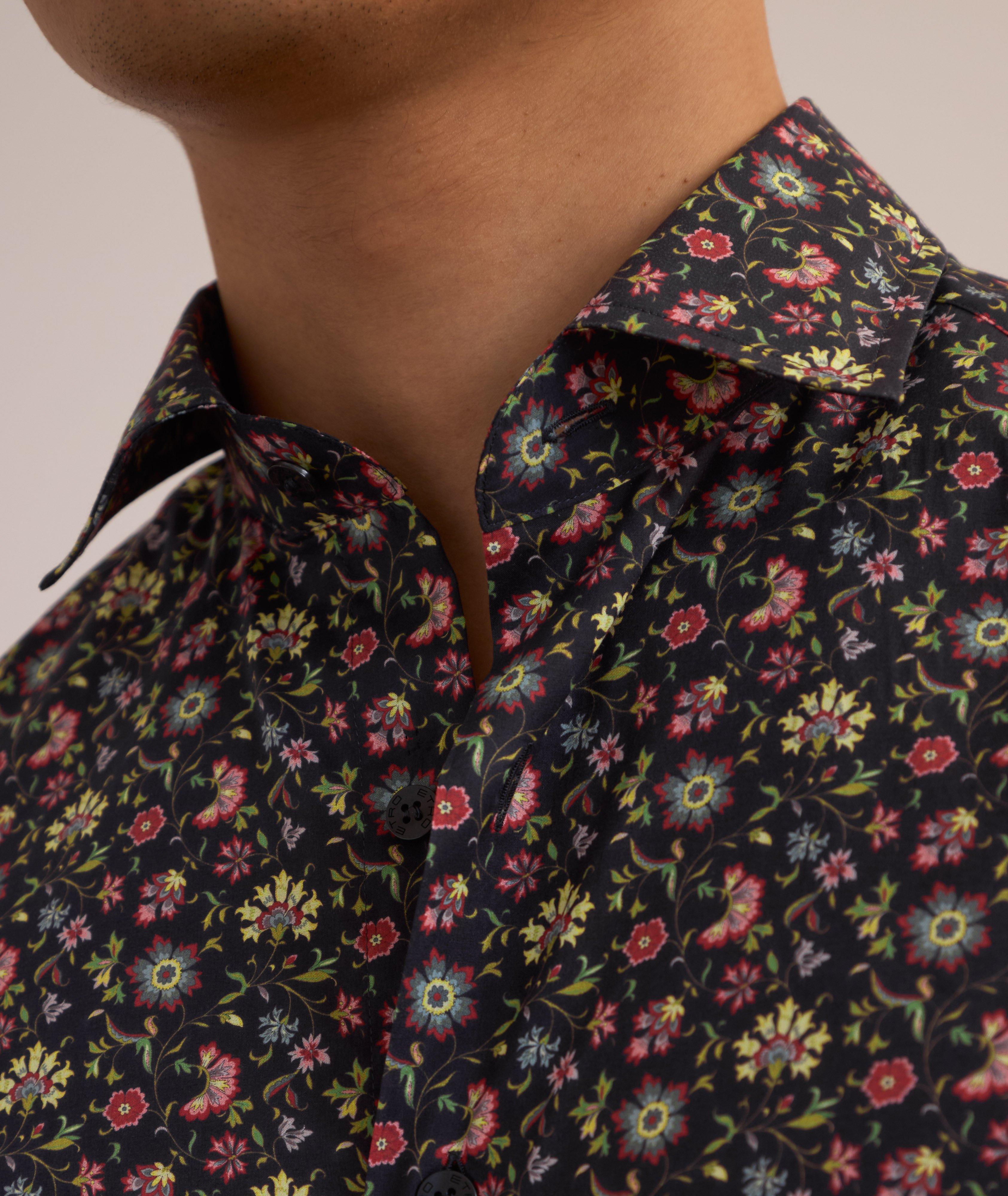 Floral Print Cotton Sport Short image 3