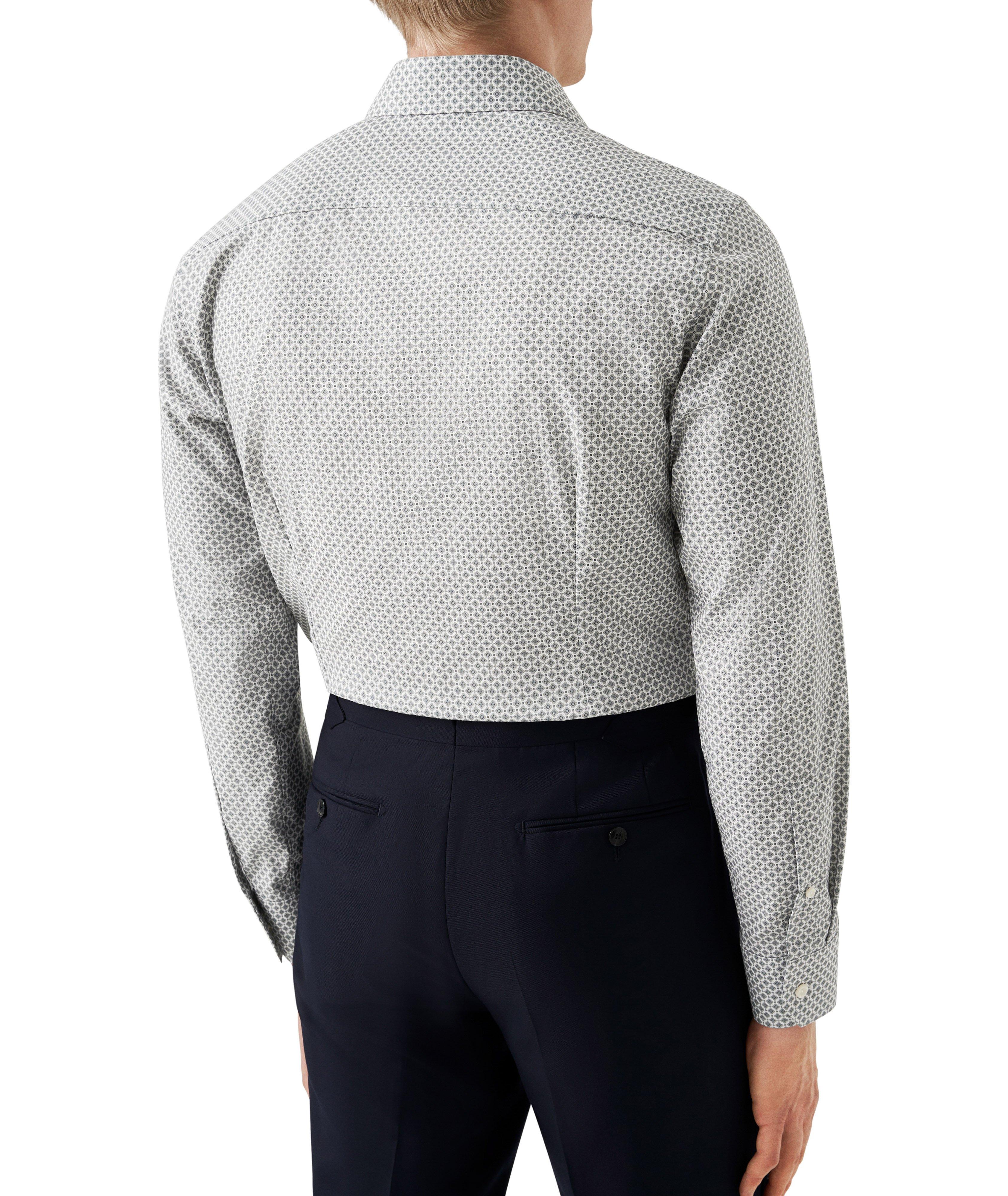 Slim-Fit Medallion Cotton Tencel Lyocell Shirt image 2
