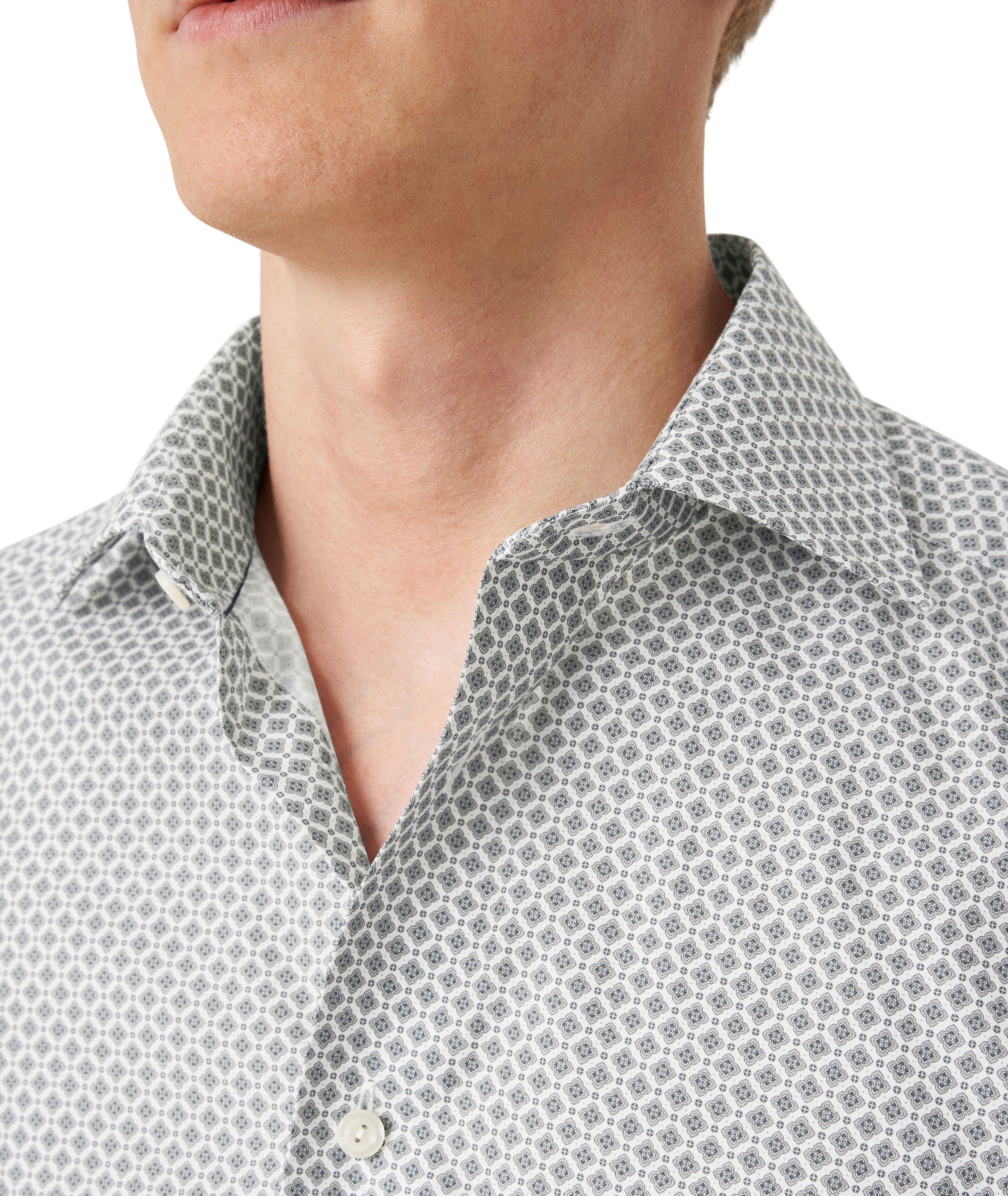Slim-Fit Medallion Cotton Tencel Lyocell Shirt image 3