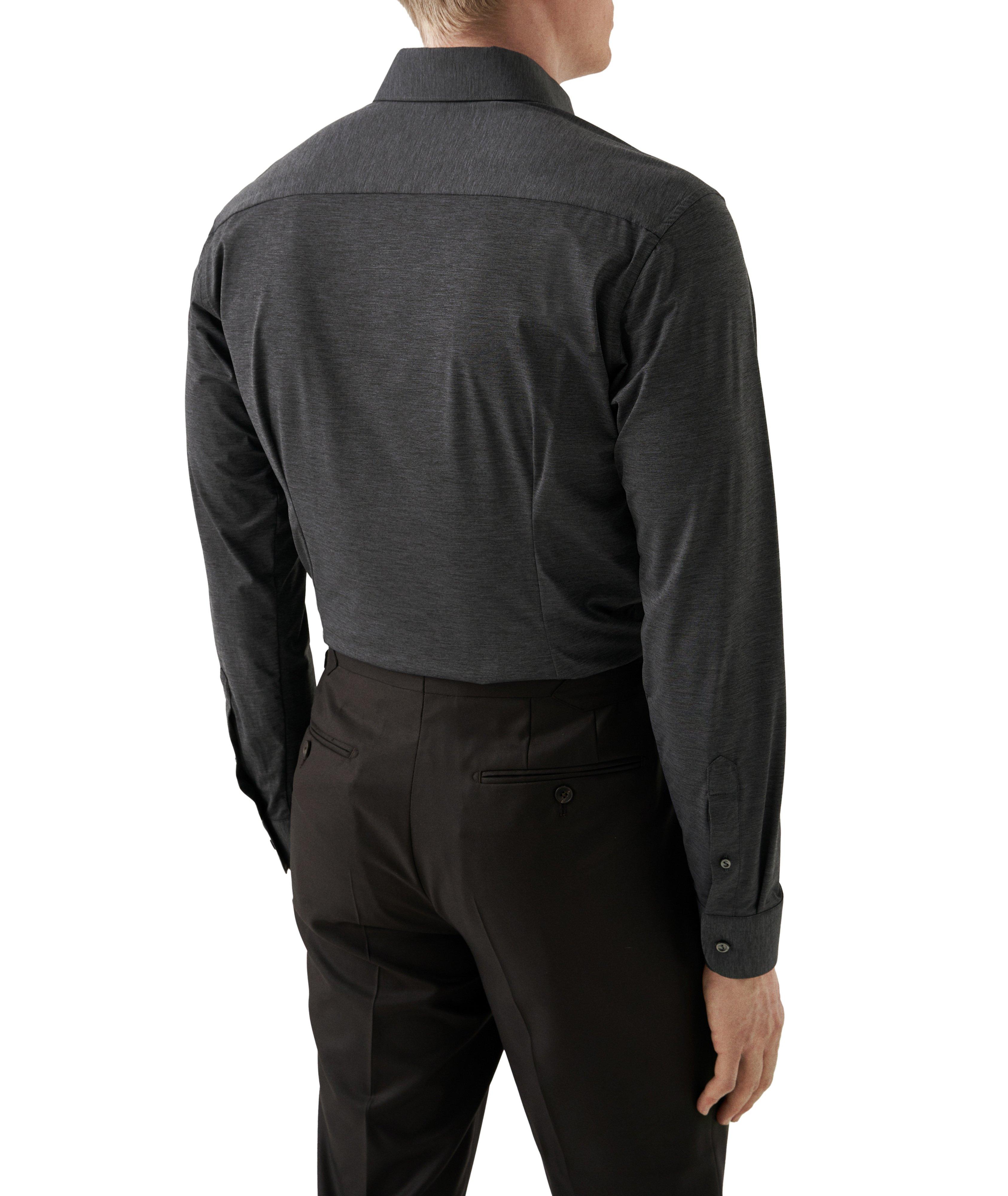 Chemise extensible chinée de coupe amincie image 2