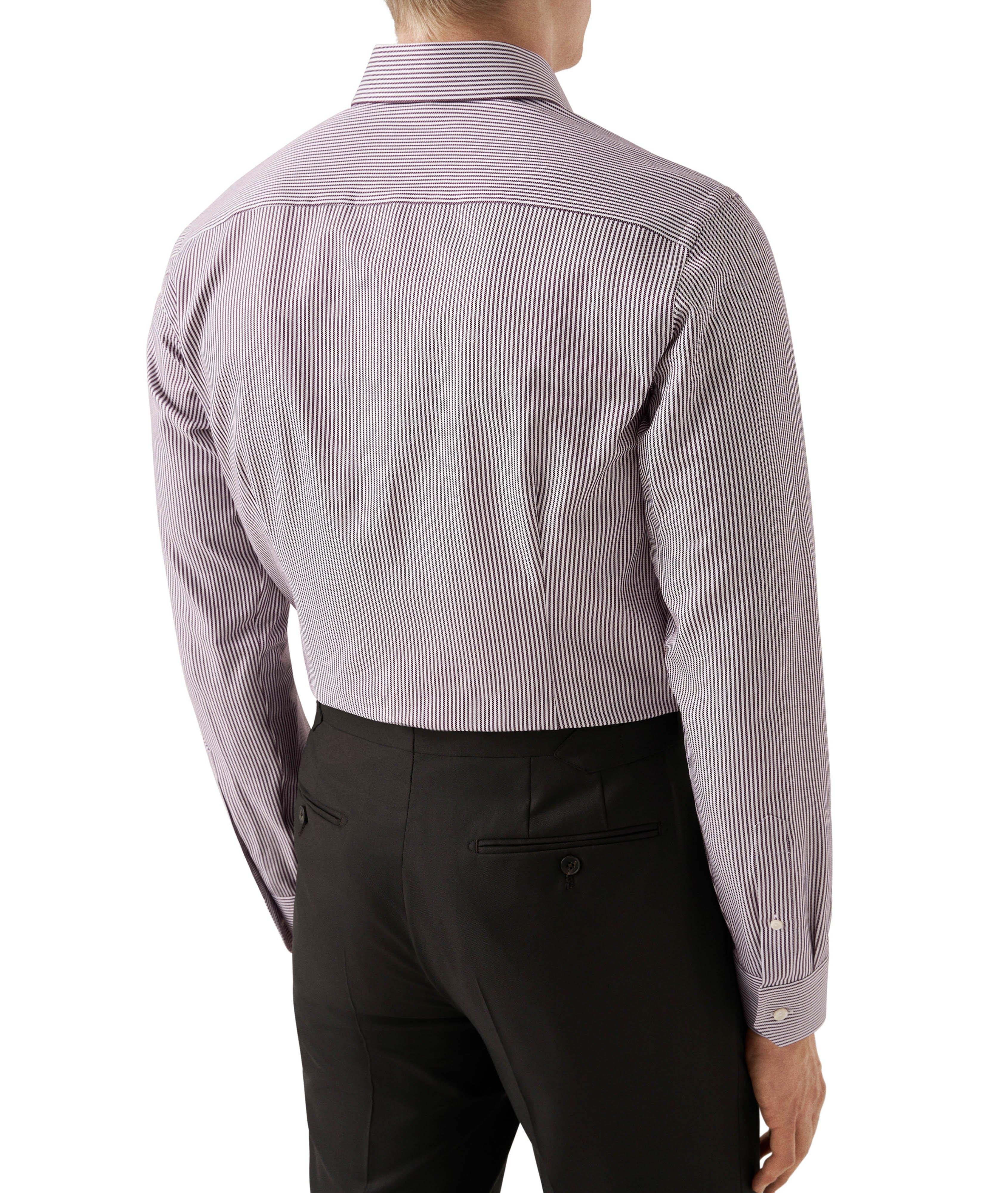 Slim-Fit Striped Signature Cotton Twill Shirt image 2