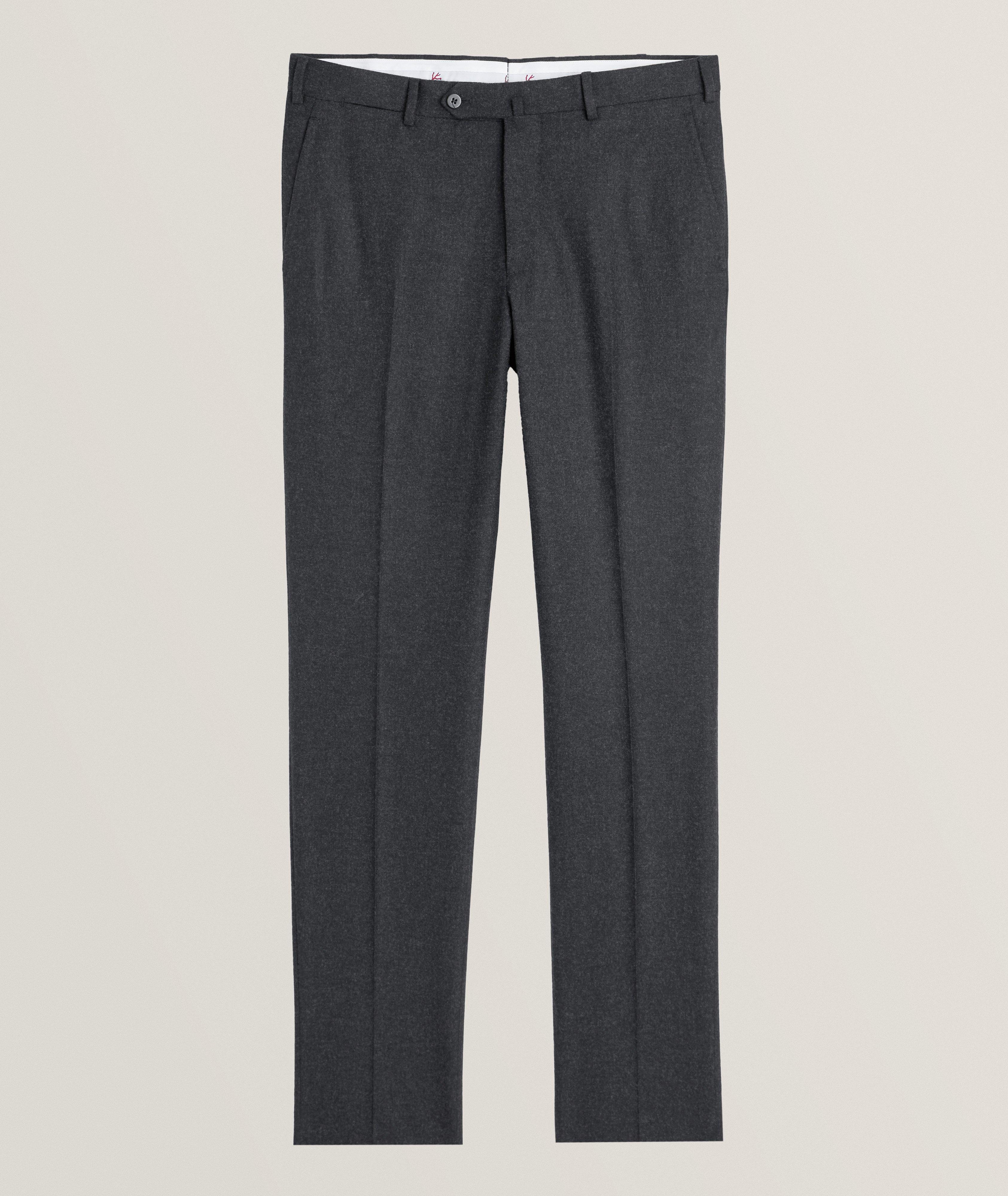 Harold Wool-Linen Stretch Dress Pants | Dress Pants | Final Cut