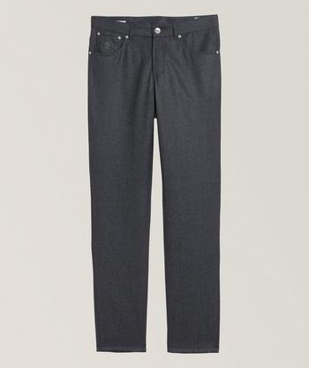 【送料&関税込】Brunello Cucinelli Garment-dyed Stretch Cott Brunello Cucinelli Stretch Garment Dyed Slim Fit Jeans
