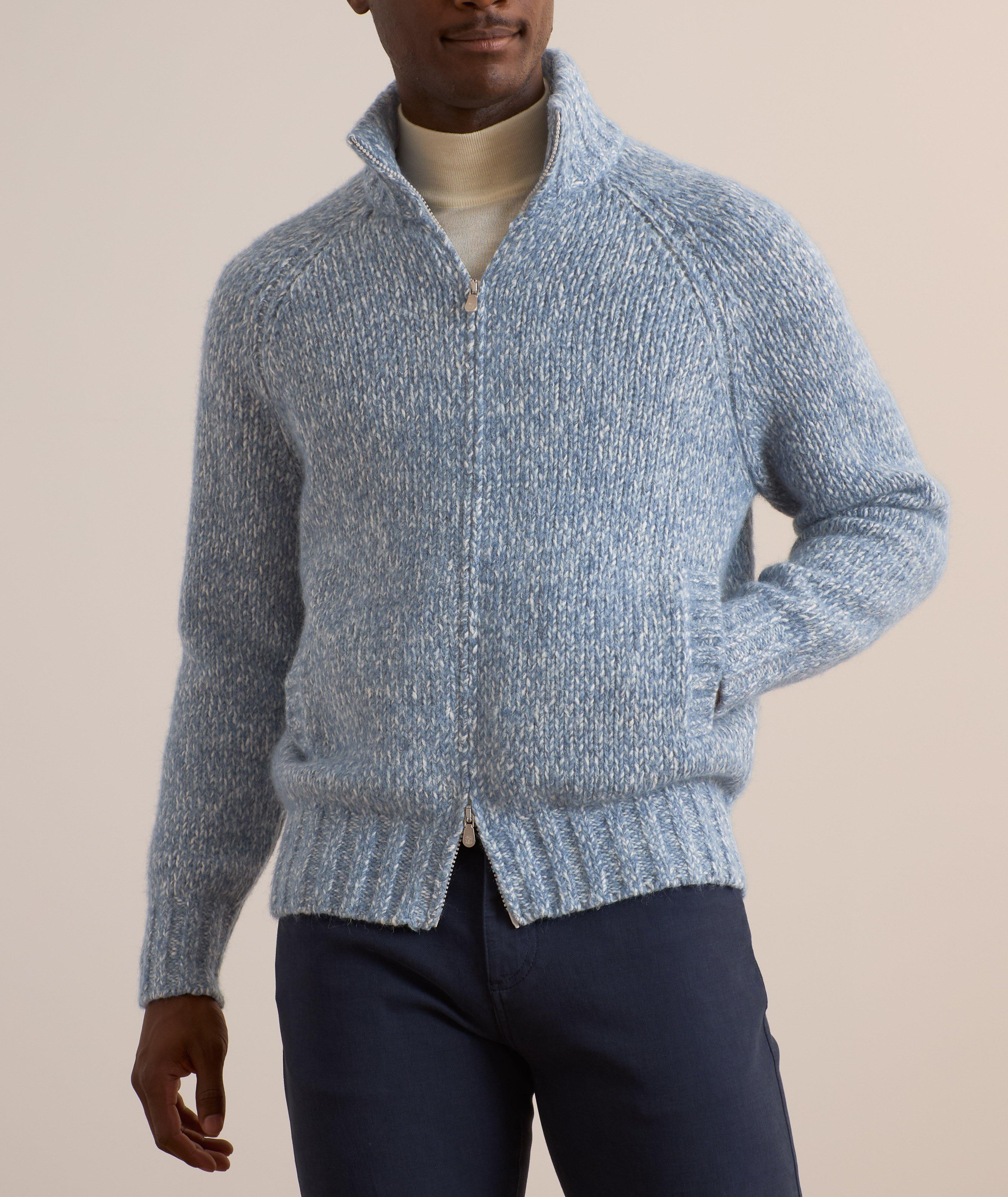 Cardigan en mélange de laine d’alpaga image 1
