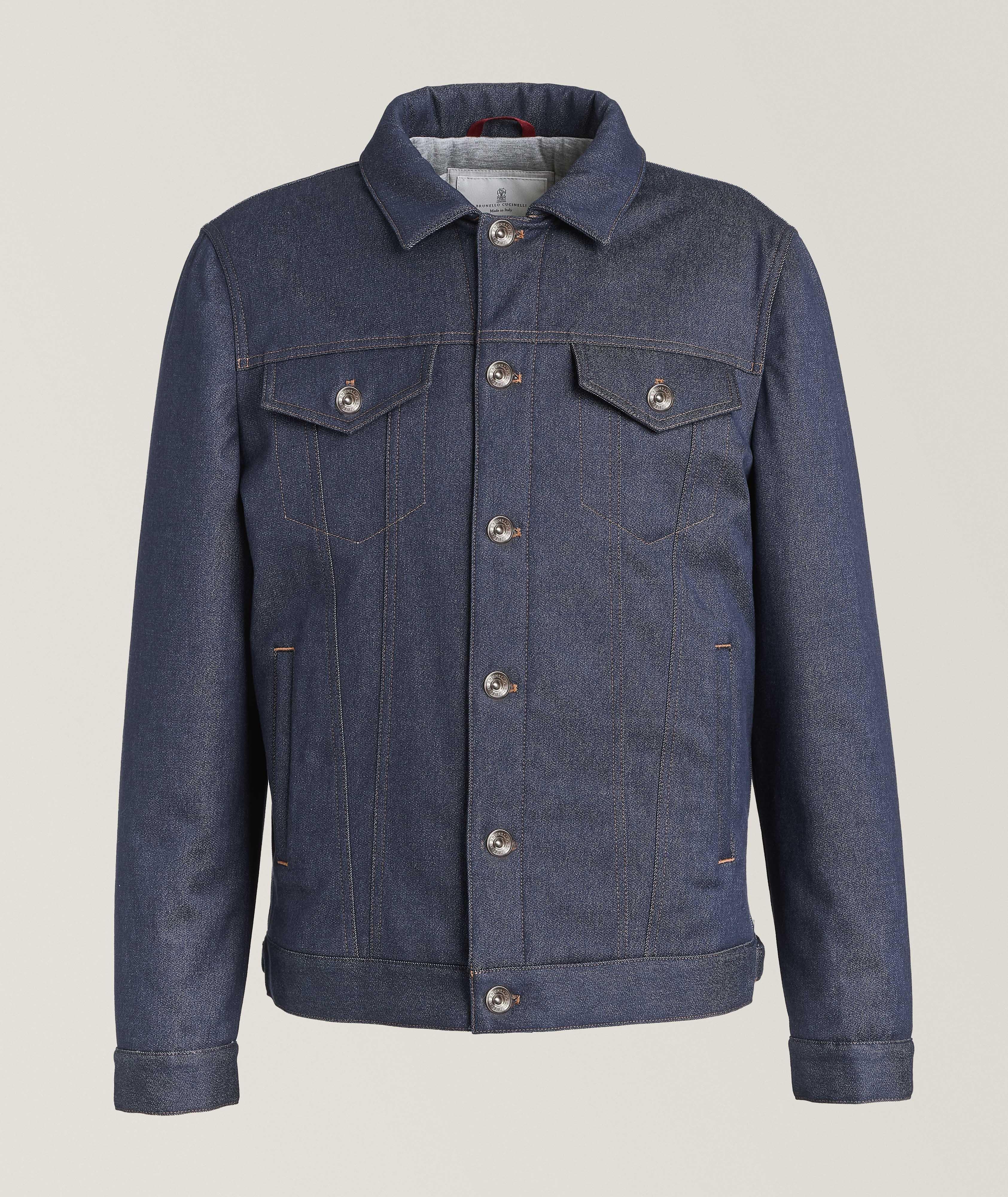 Denim Padded Trucker Jacket  image 0