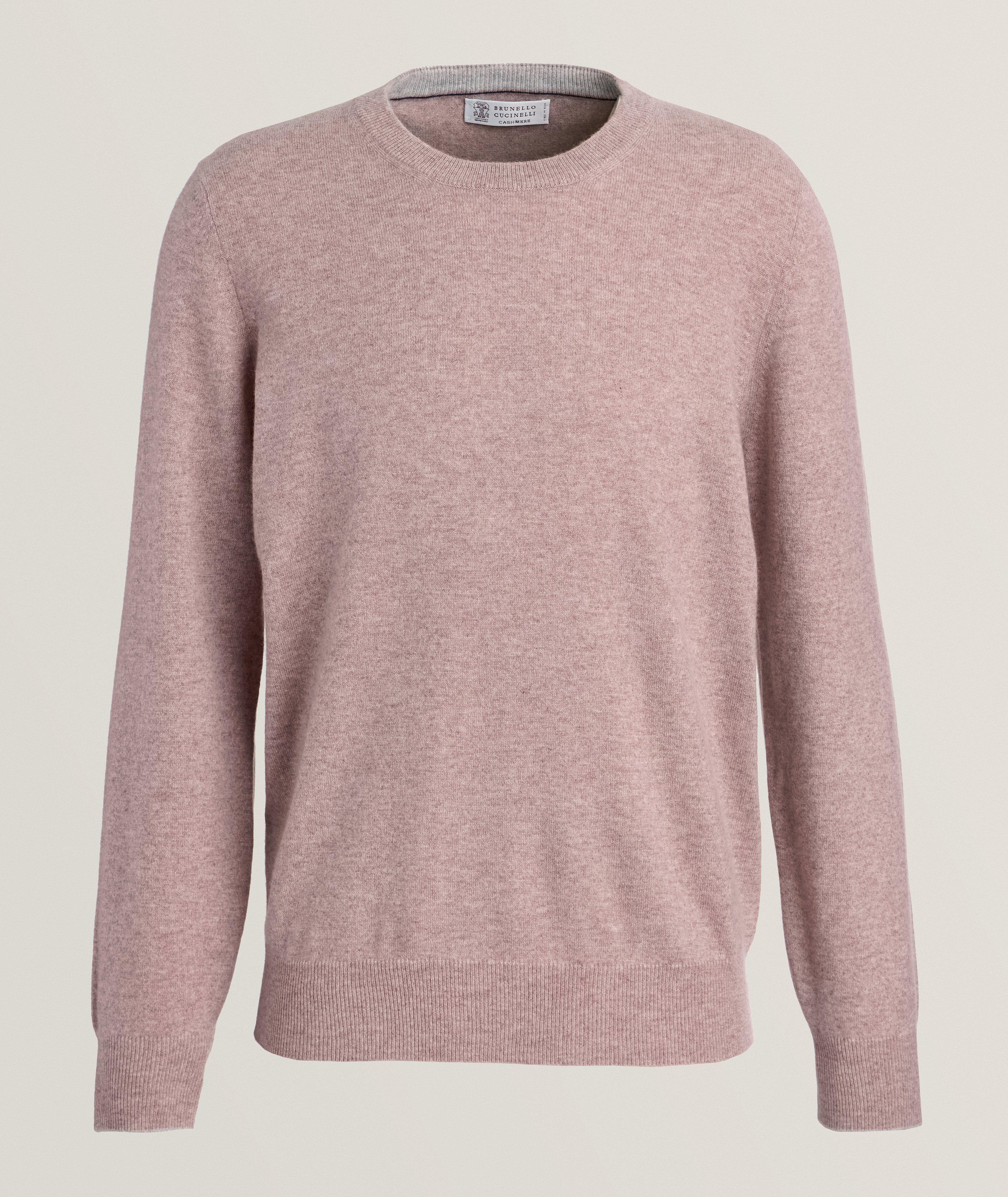 Brunello Cucinelli Cashmere Sweater En Violet , Taille Homme Petit