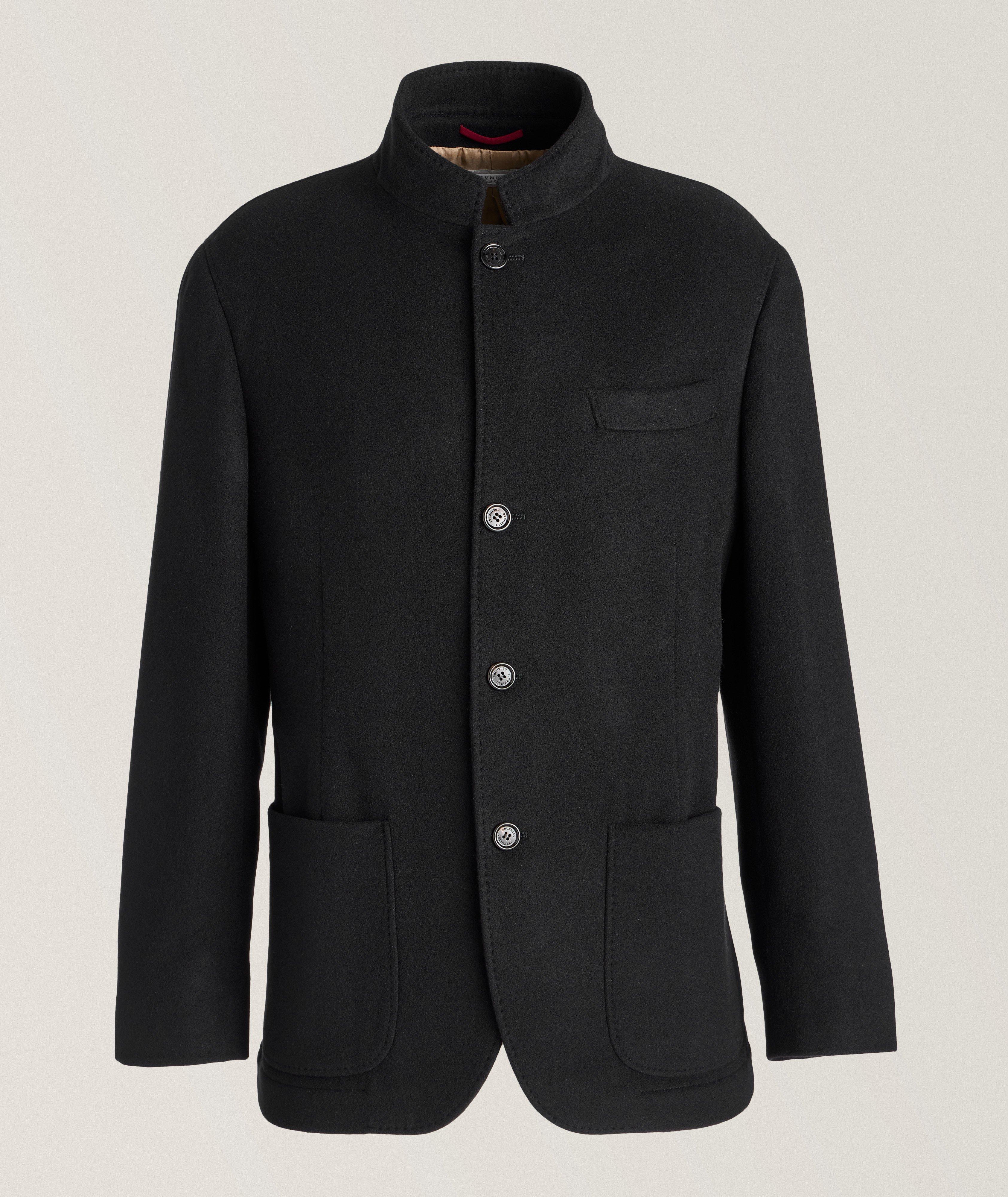 Brunello Cucinelli Blazer En Cachemire En Noir , Taille Homme 50