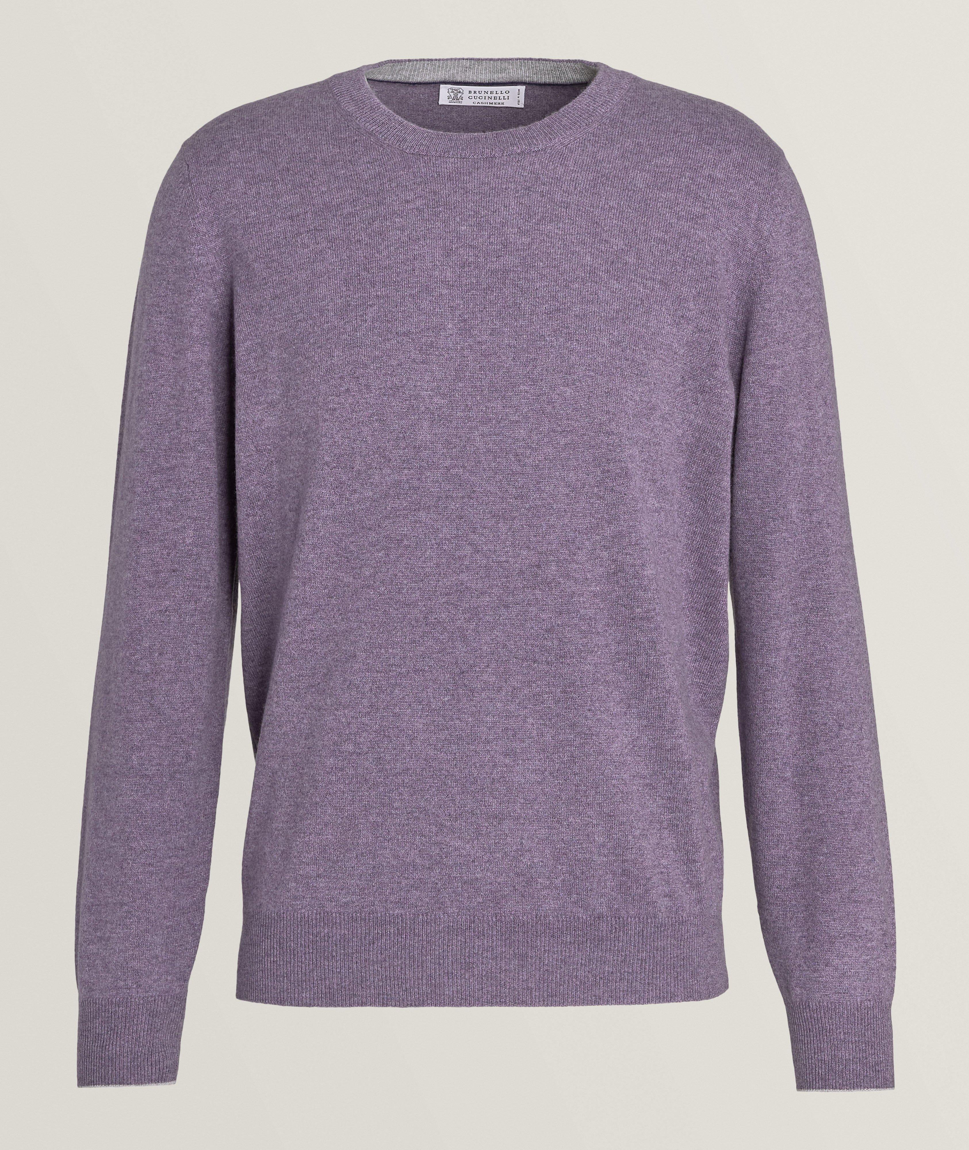 Brunello Cucinelli Pull En Cachemire En Violet , Taille Homme TP