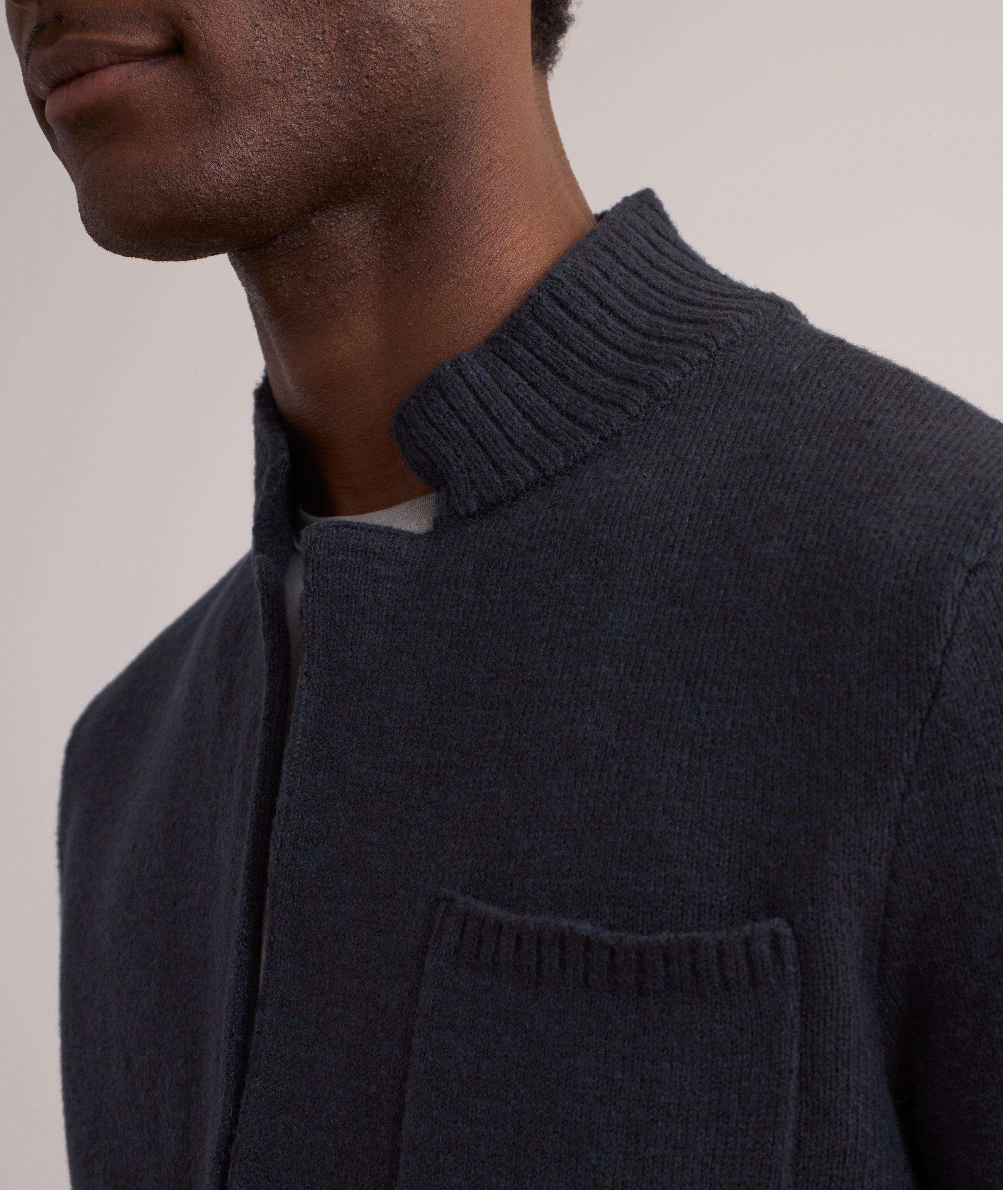 Brera Virgin Wool-Blend Cardigan  image 3