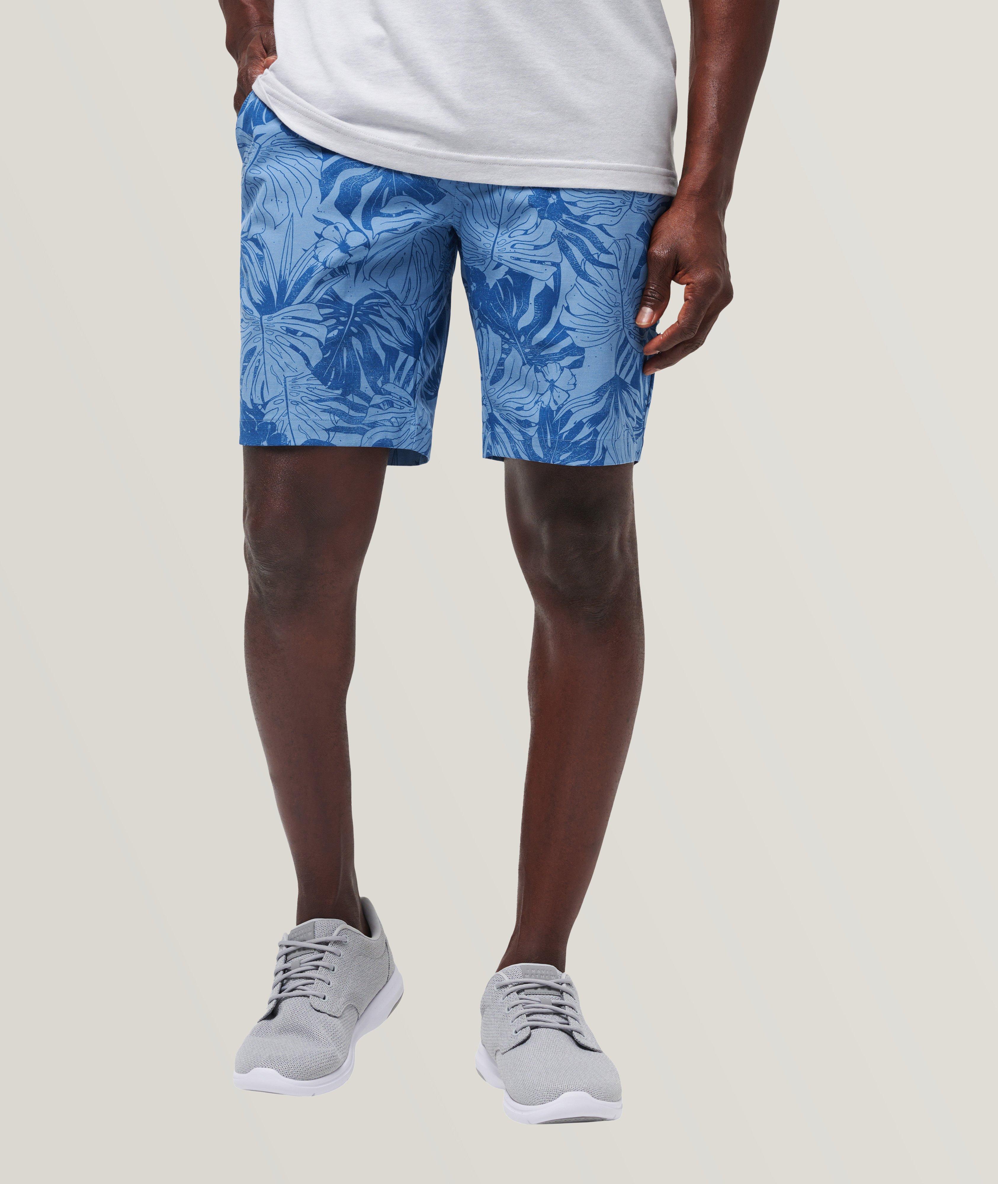 TravisMathew Short En Tissu Recyclé, Collection Écoresponsable En Bleu , Taille Homme 32