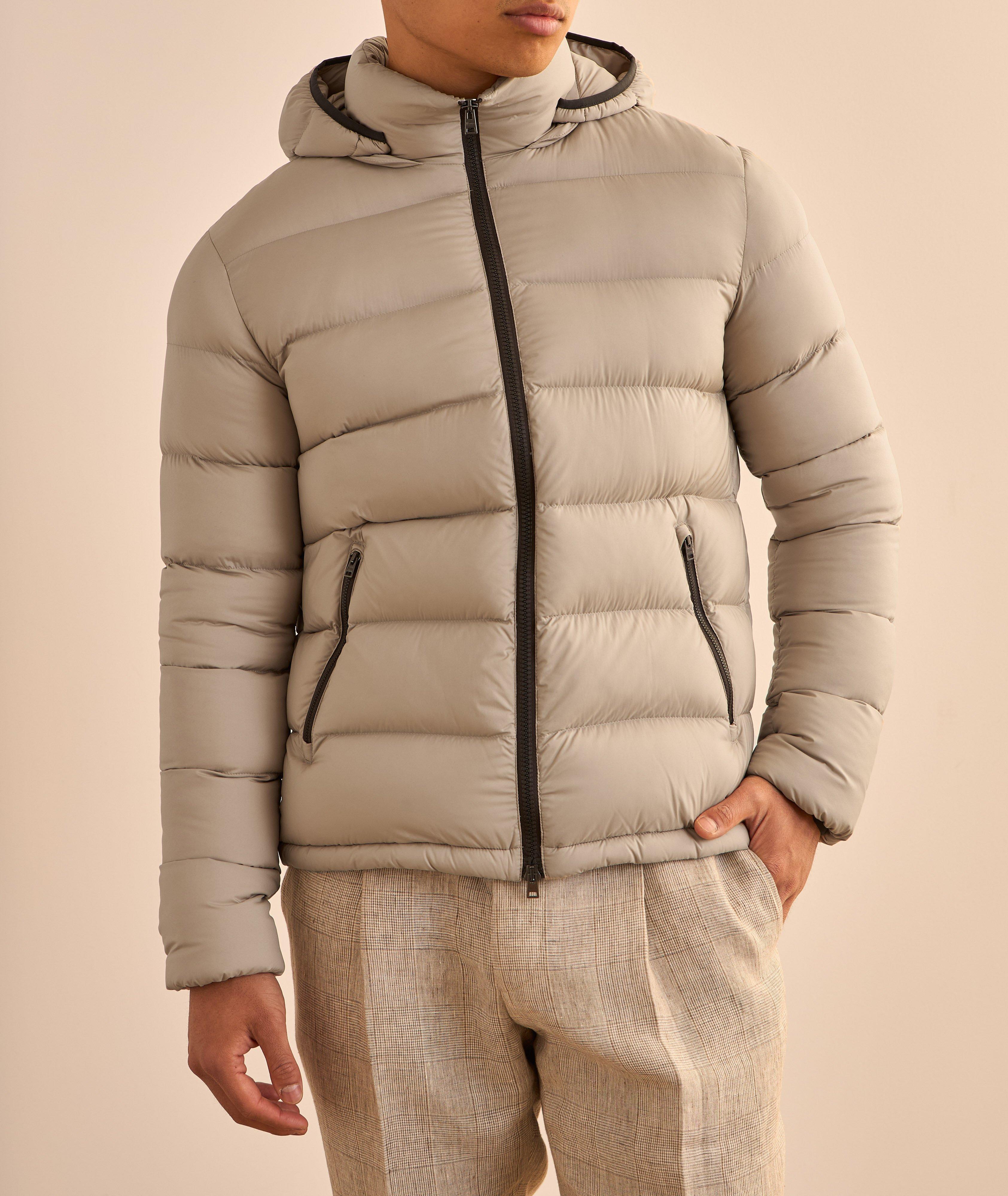 Hooded Down Puffer Jacket image 1