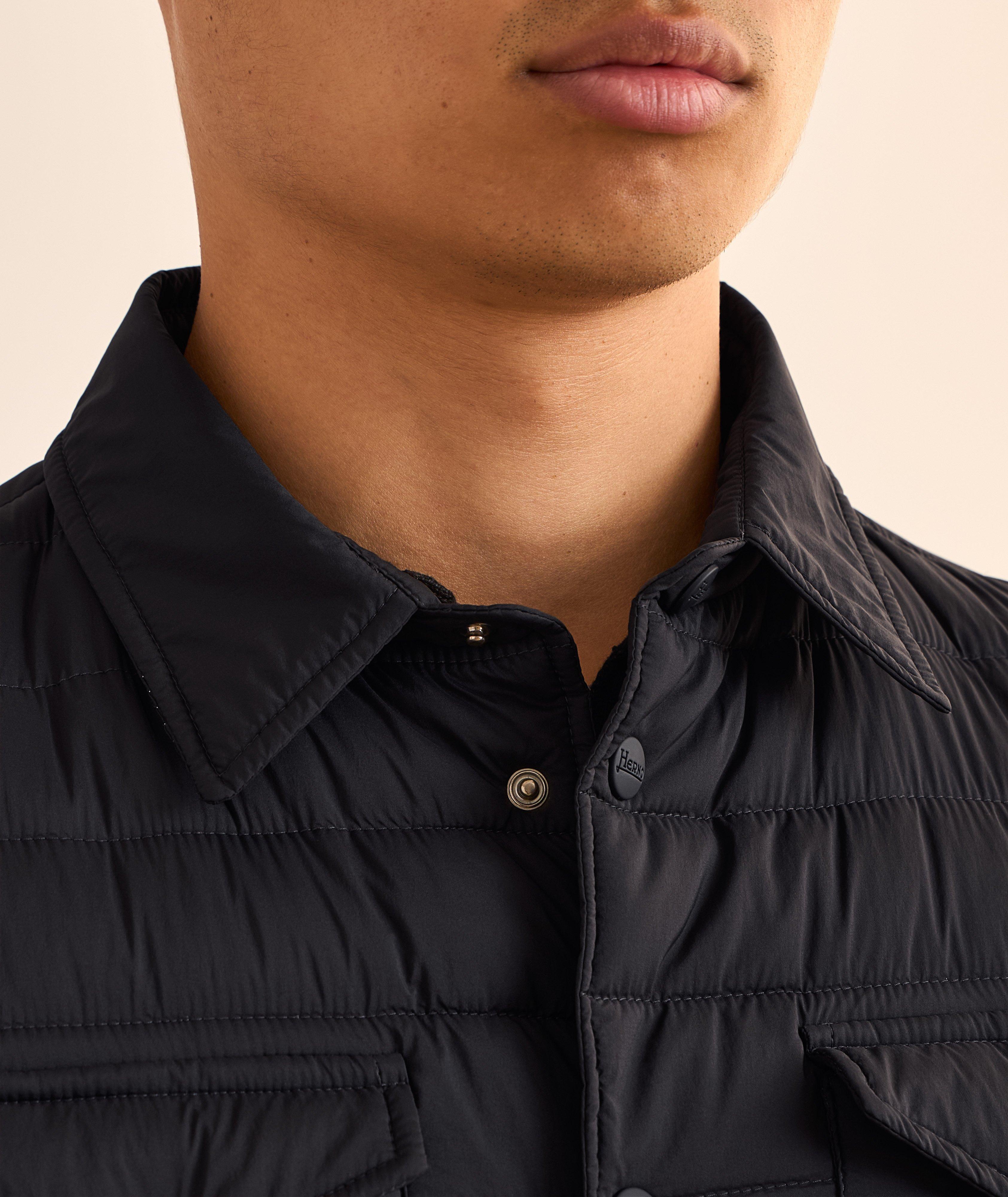 Puffer Shirt Jacket  image 3