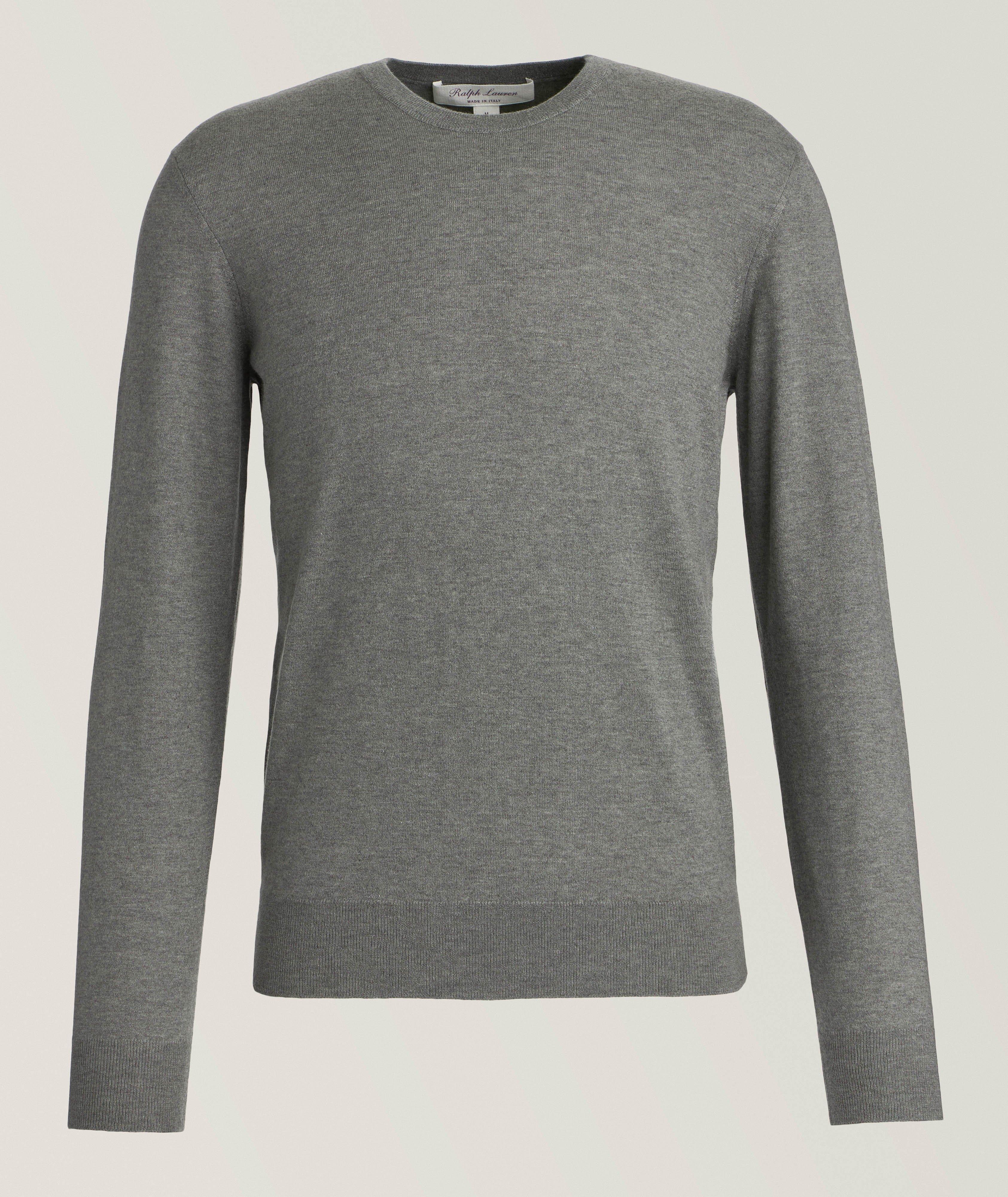 Ralph Lauren Purple Label Pull En Cachemire En Gris , Taille Homme TG