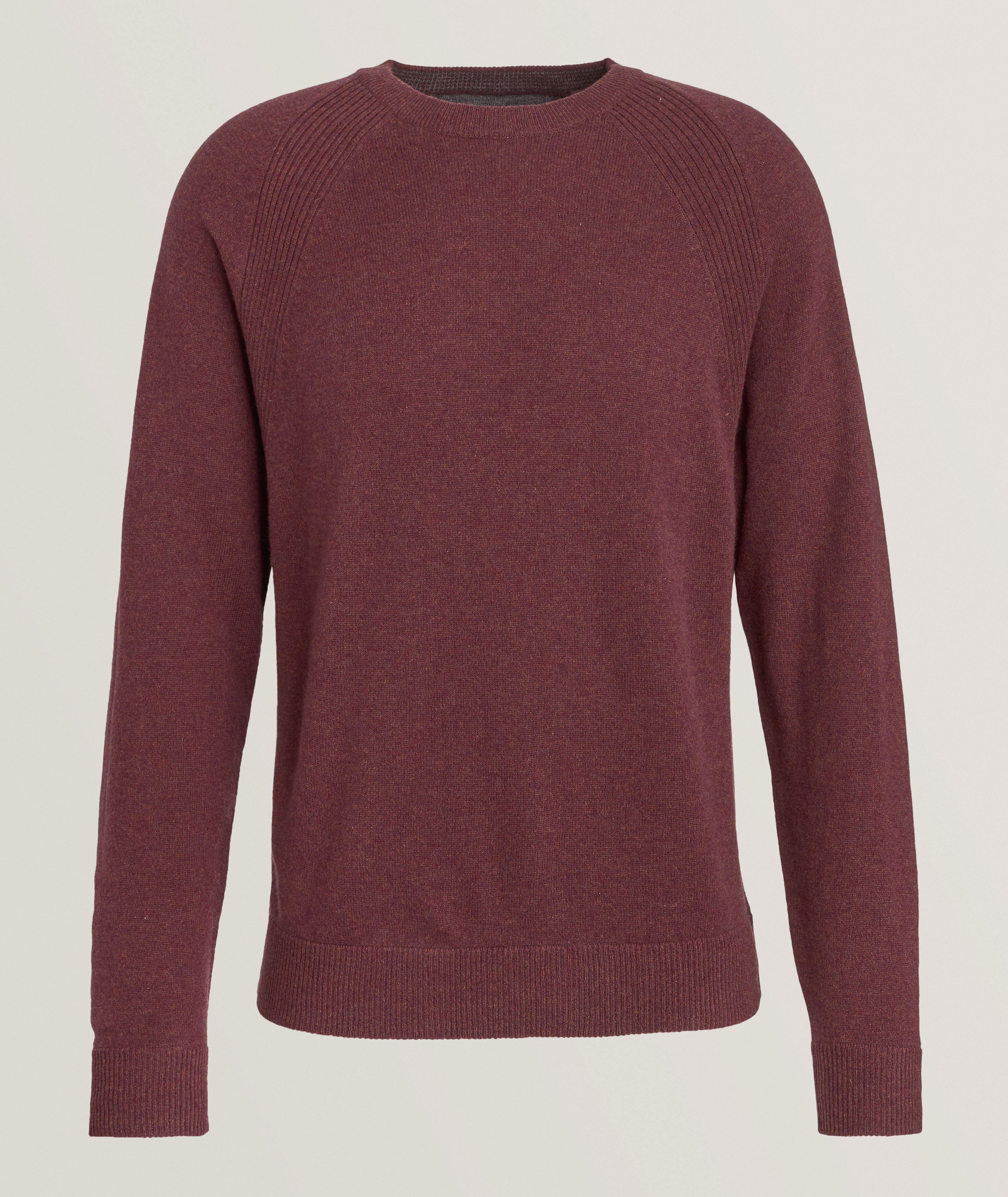 Cashmere Raglan Crewneck Sweater image 0