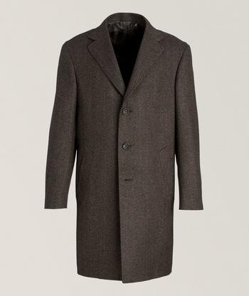 Harold by Harry Rosen Insert Virgin Wool Cashmere Coat
