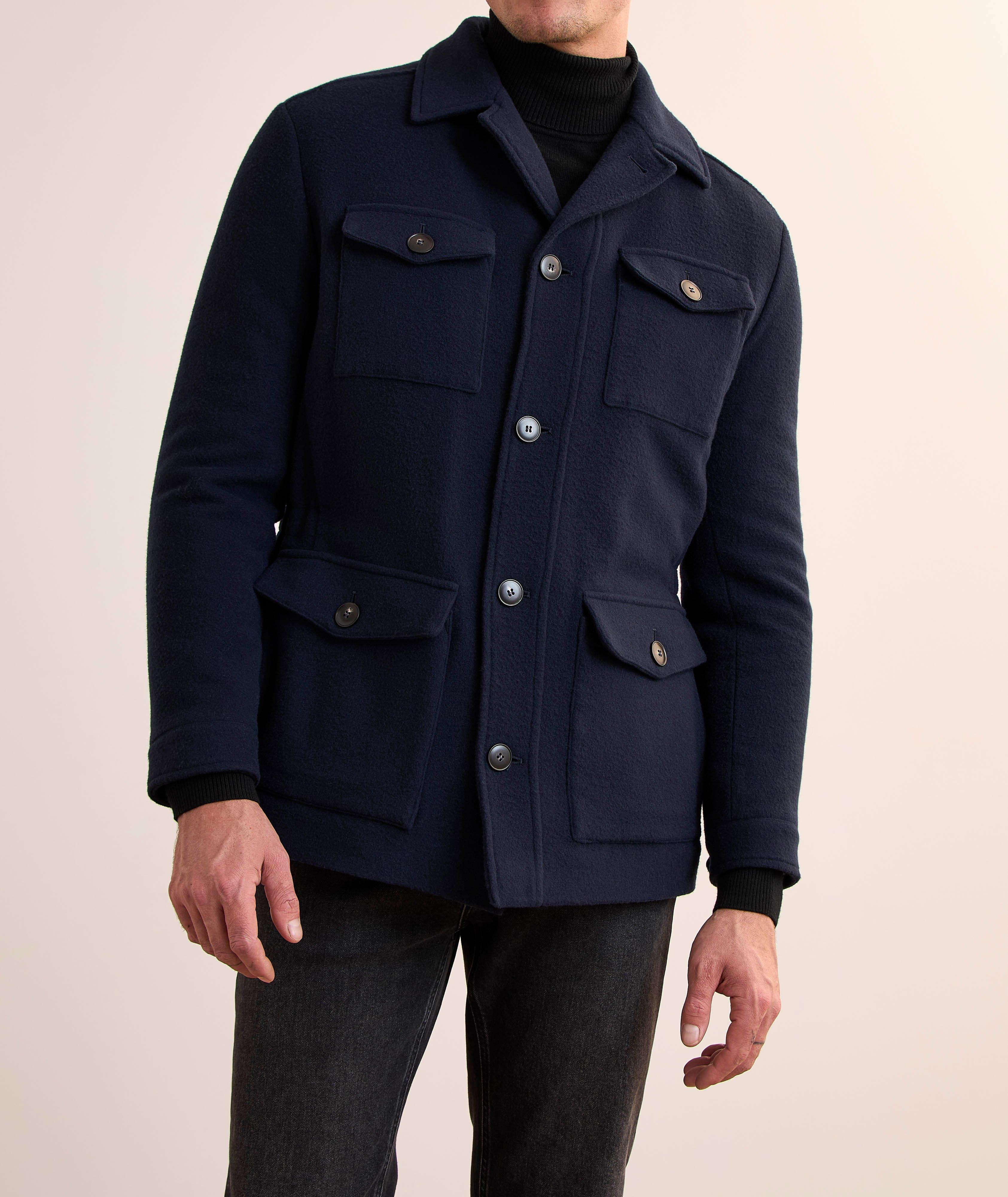 Sahariana Double Face Wool-Cashmere Jacket  image 1