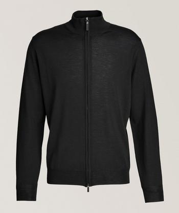 Patrick Assaraf Viscose-Blend Technical Track Jacket Patrick Assaraf Viscose-Blend Technical Track Jacket