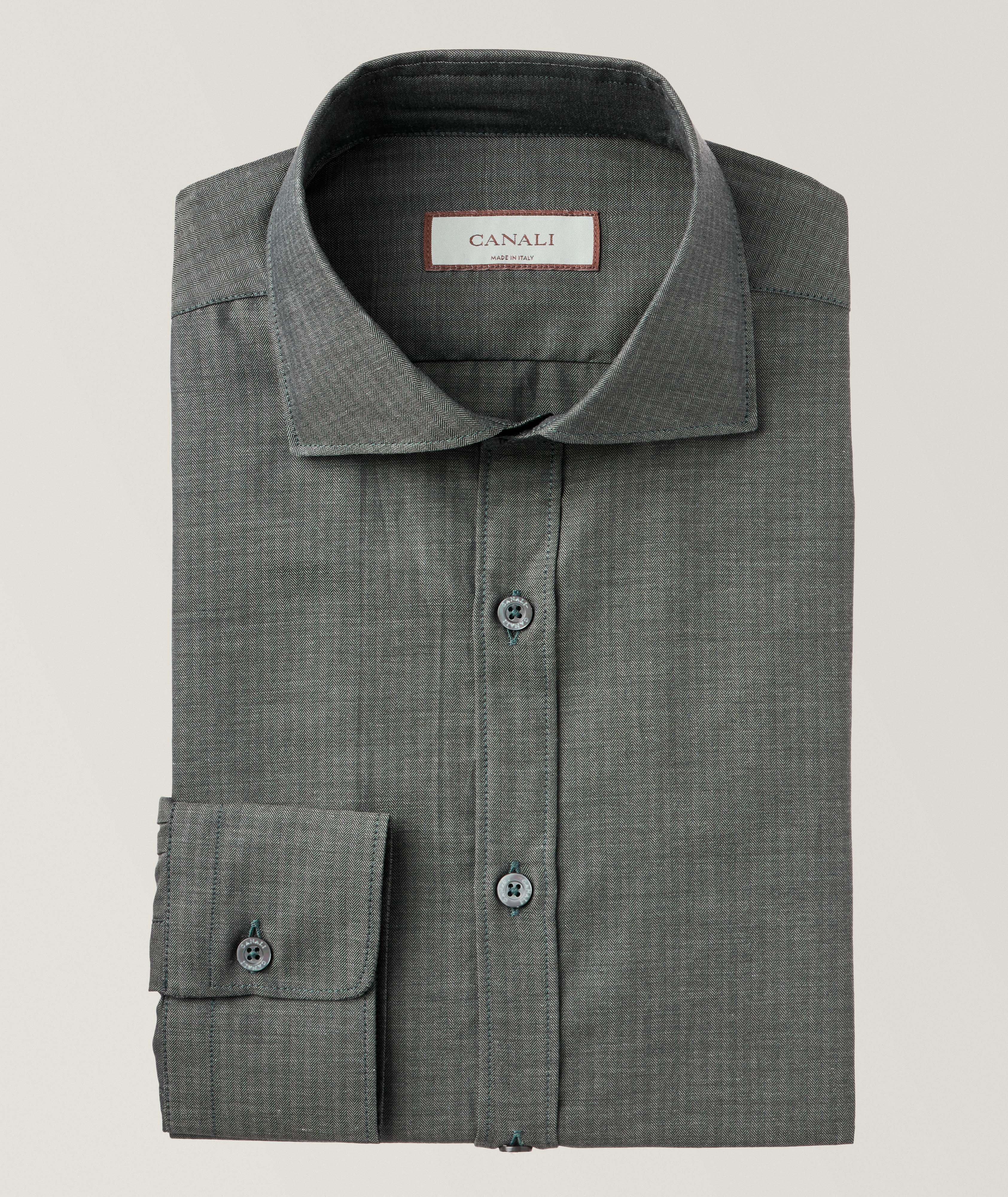 Herringbone Cotton Shirt  image 0