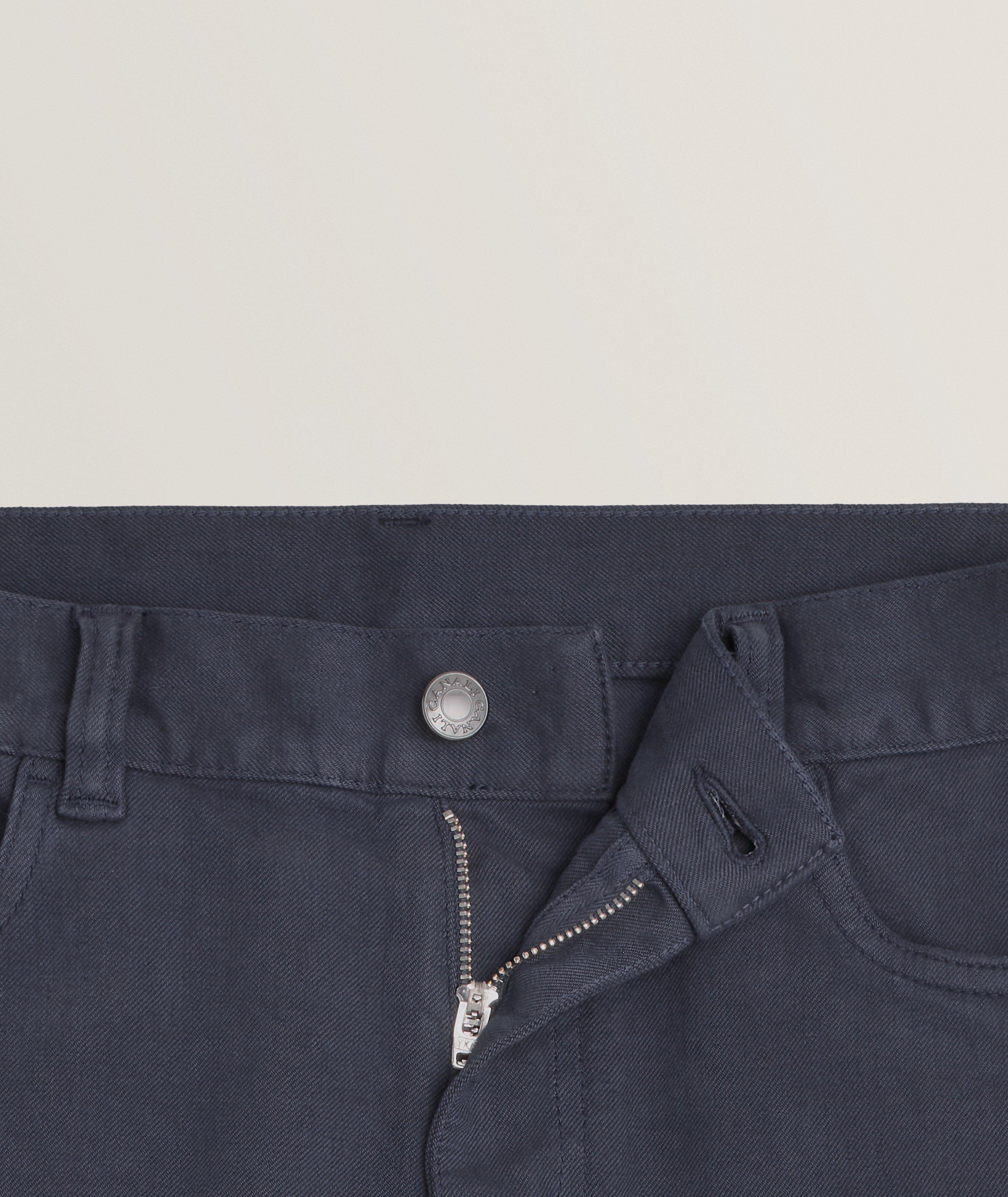 Stretch-Cotton Denim Jeans image 3