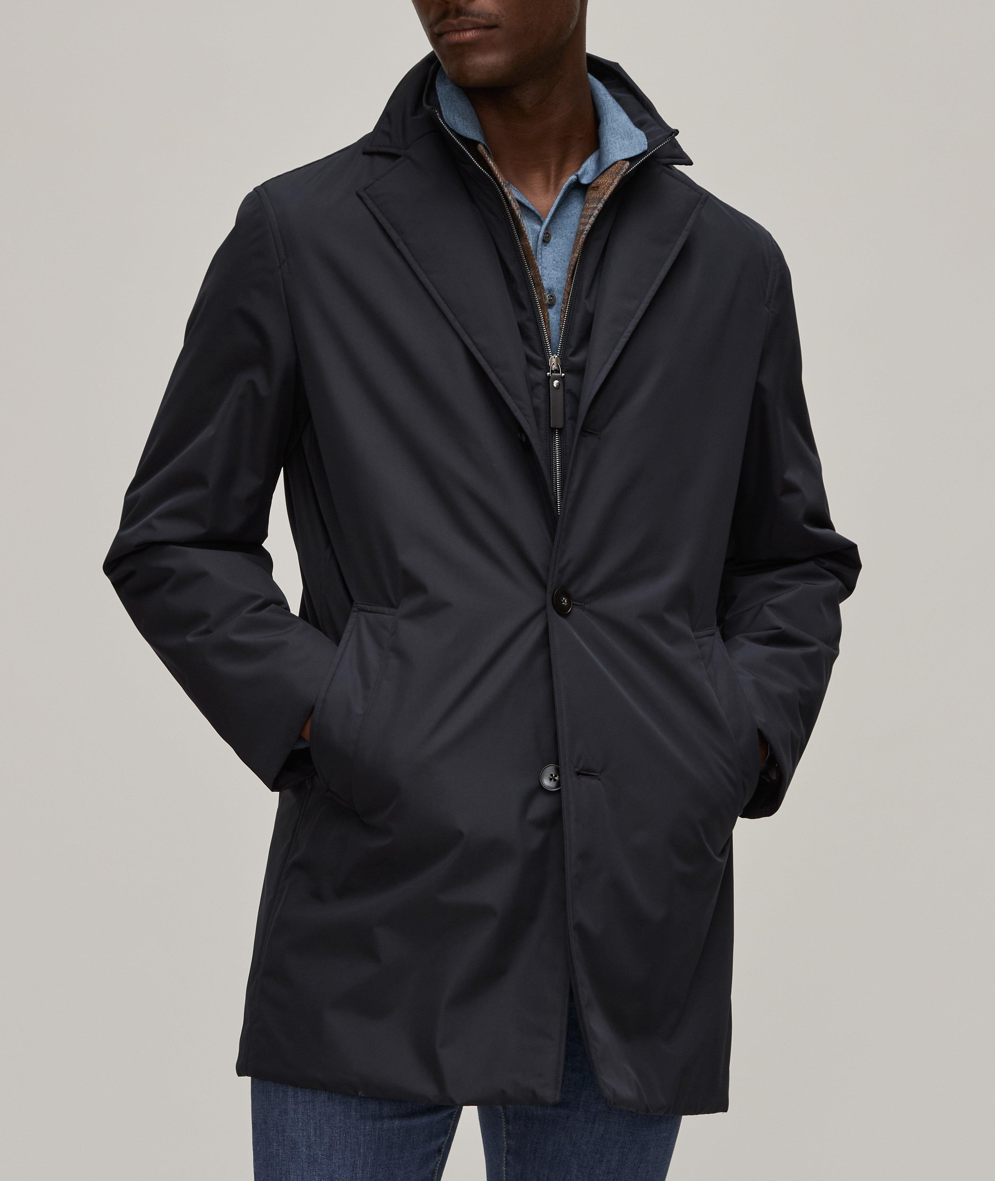 Microfibre Padded Coat image 1