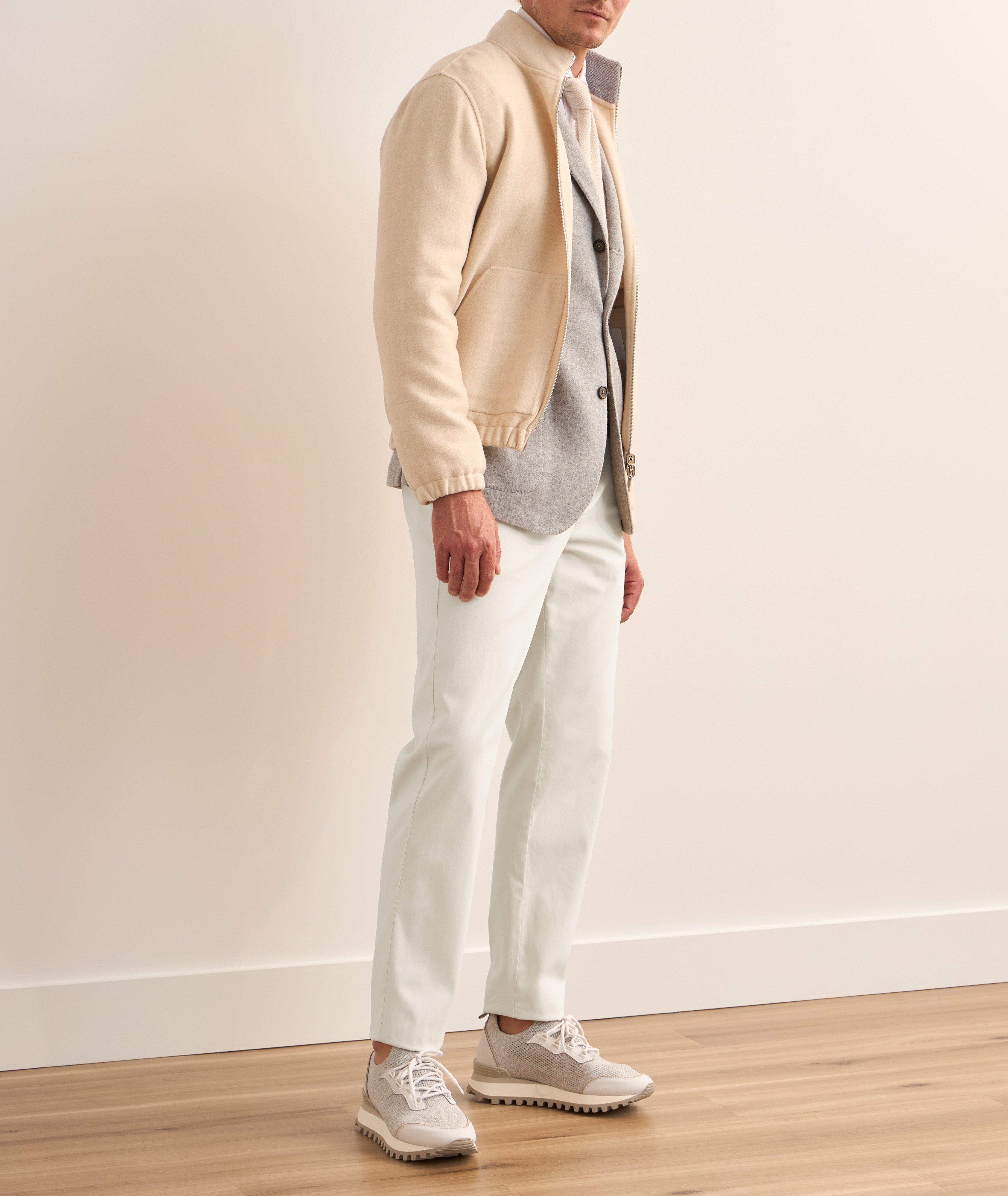 Stretch-Cotton Joggers image 3