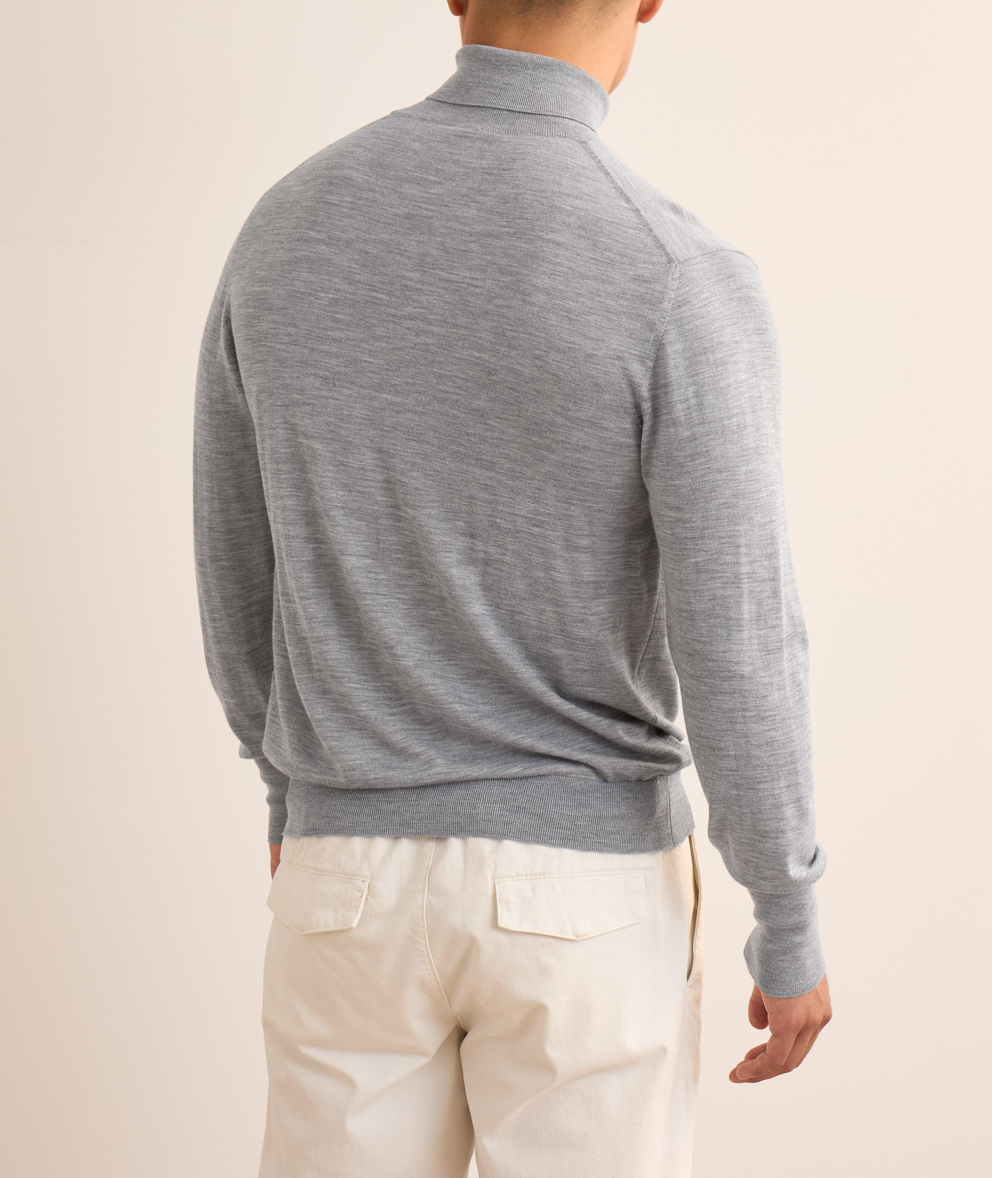 Pull en laine à col roulé image 2