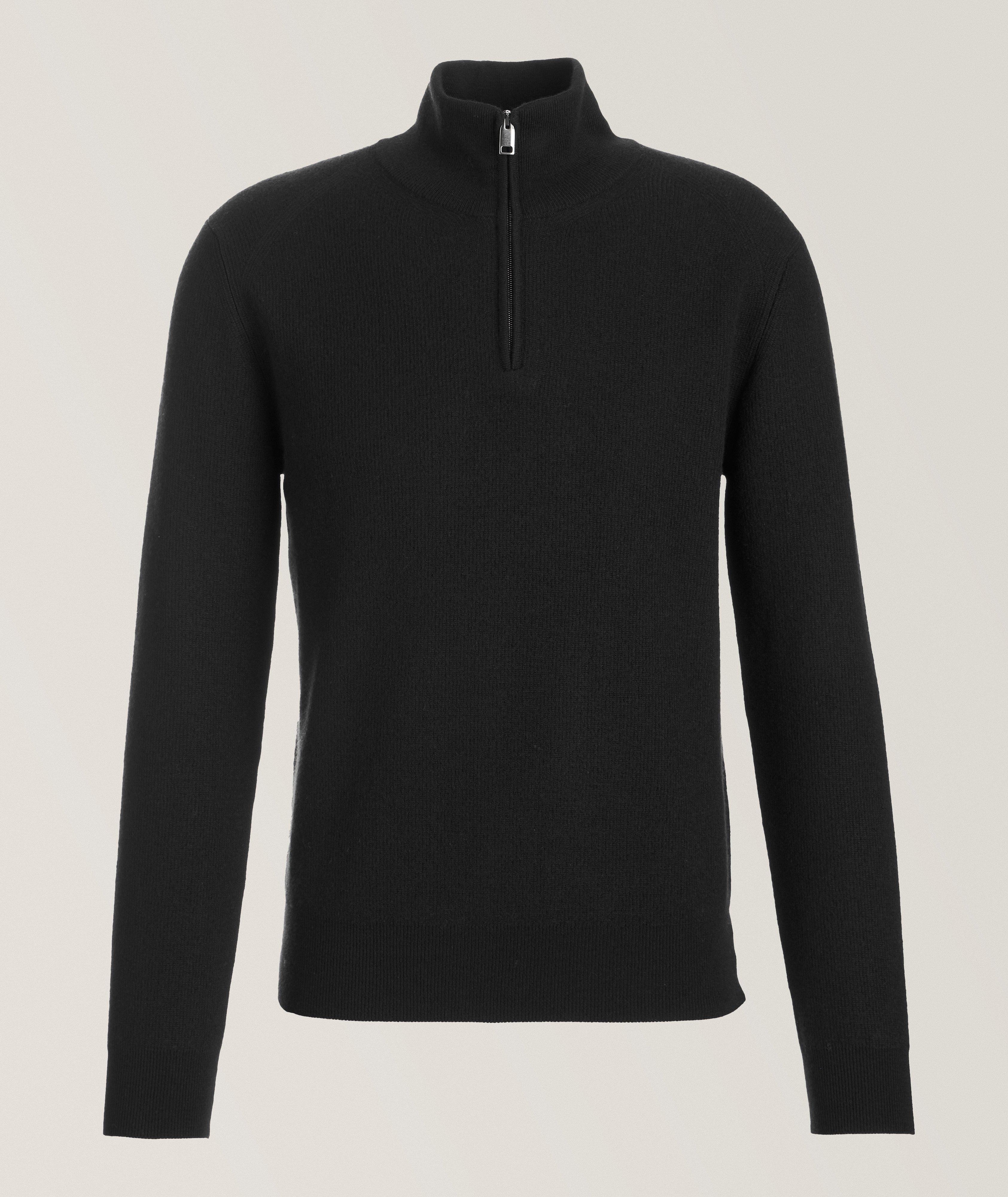 Brioni Pull En Cachemire Et En Laine En Noir , Taille Homme Moyen