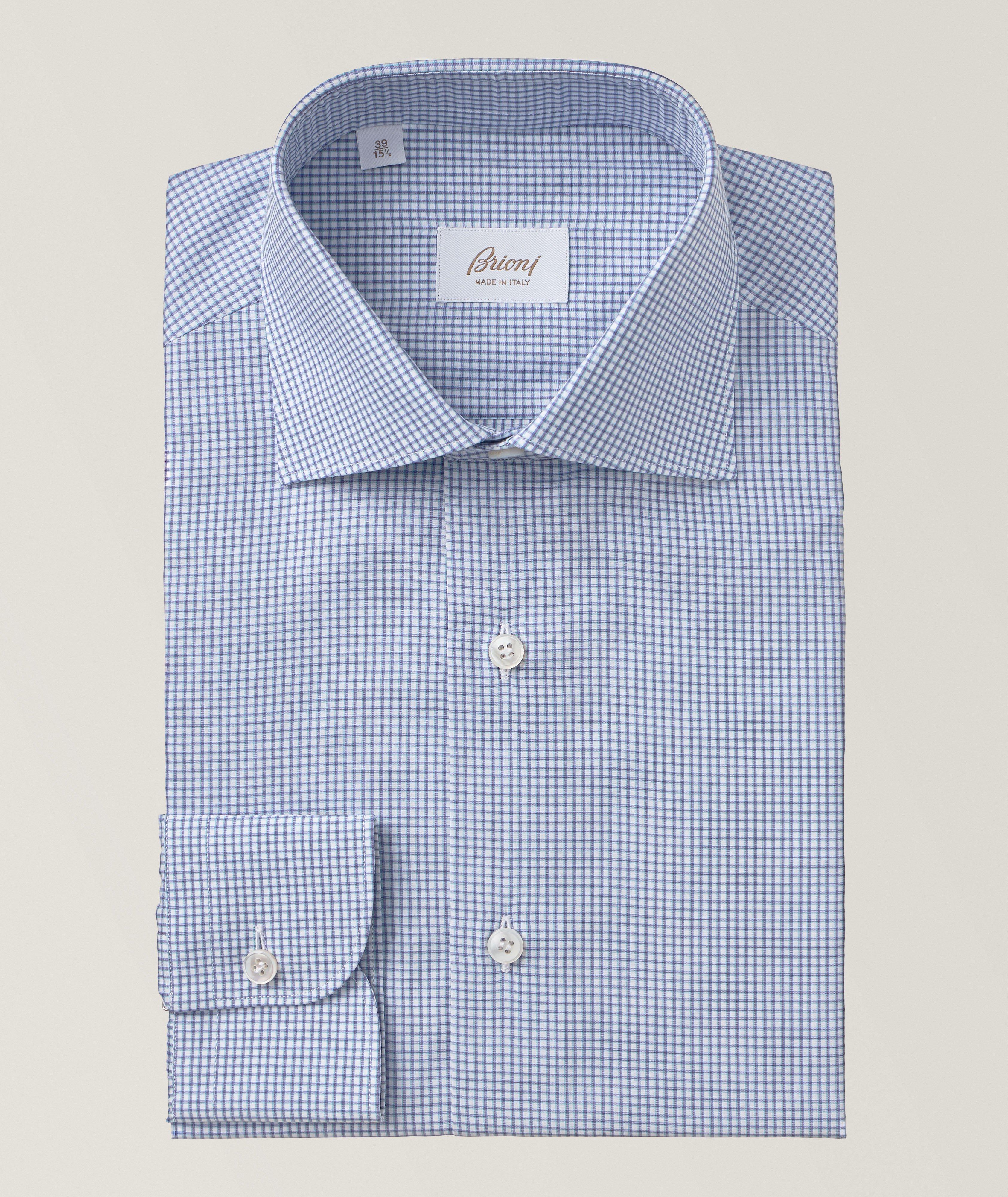 William Micro Check Dress Shirt