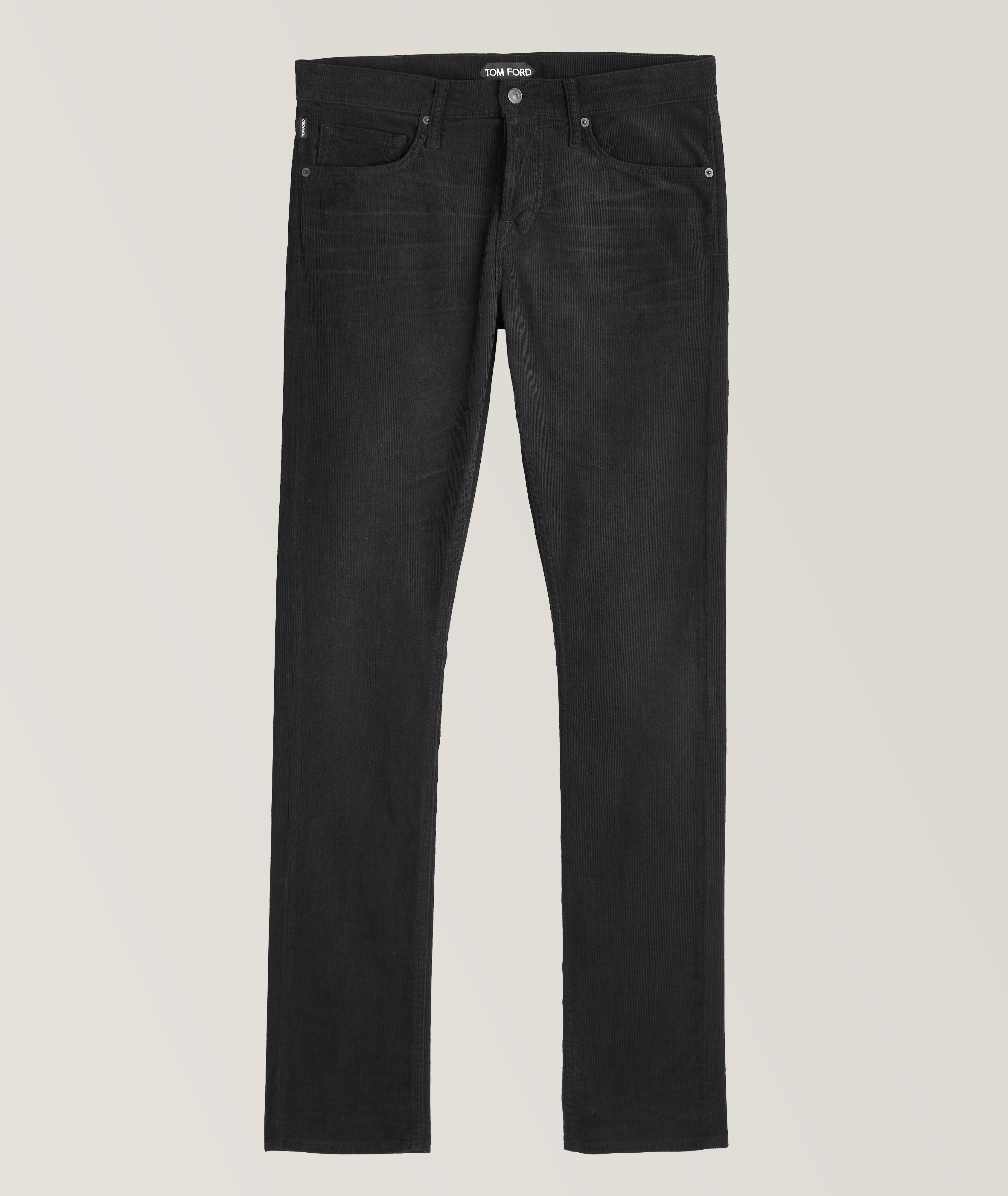 Corduroy Cotton-Blend Pants