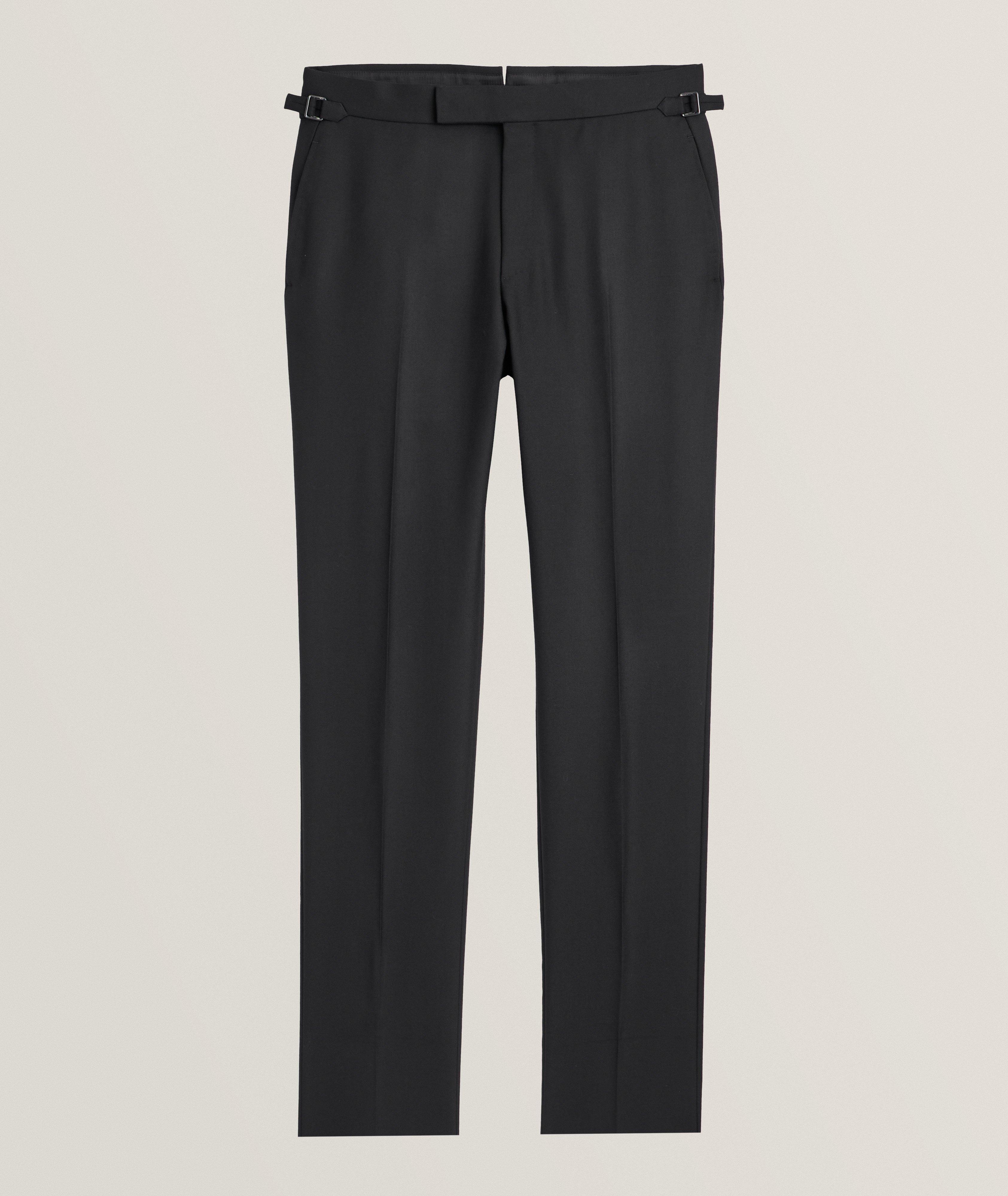 Tom Ford Pantalon O’Connor En Lainage En Noir , Taille Homme 36 , Laine