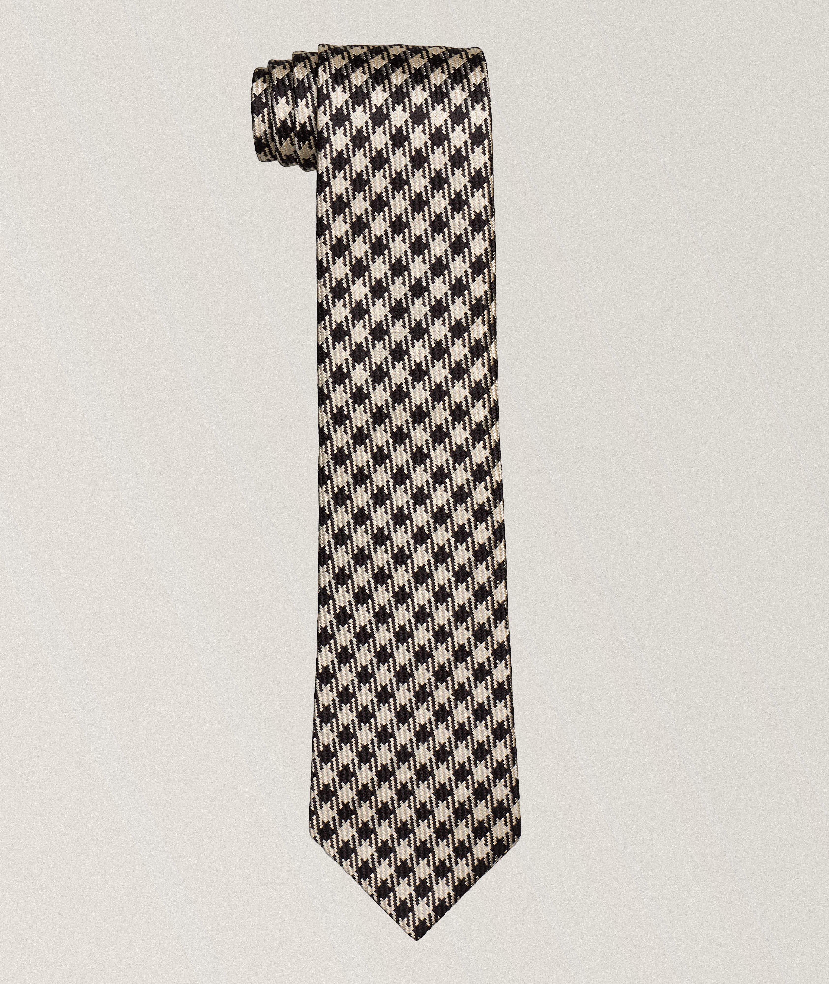 Patterned Silk Tie